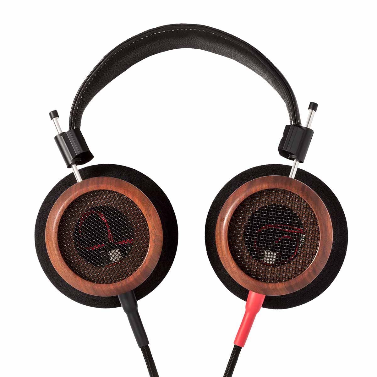 Grado Signature S950 Headphone - earphones laying flat showing outside of earphones