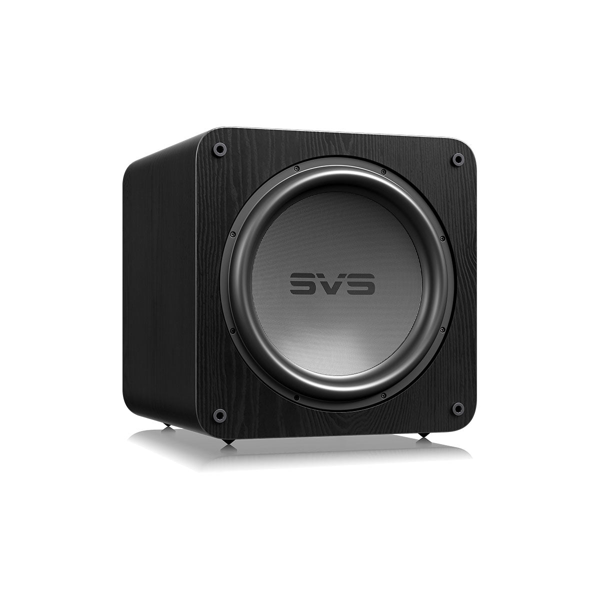 SVS SB-5000 R|Evolution 15-inch Subwoofer - Black Ash front view angled right