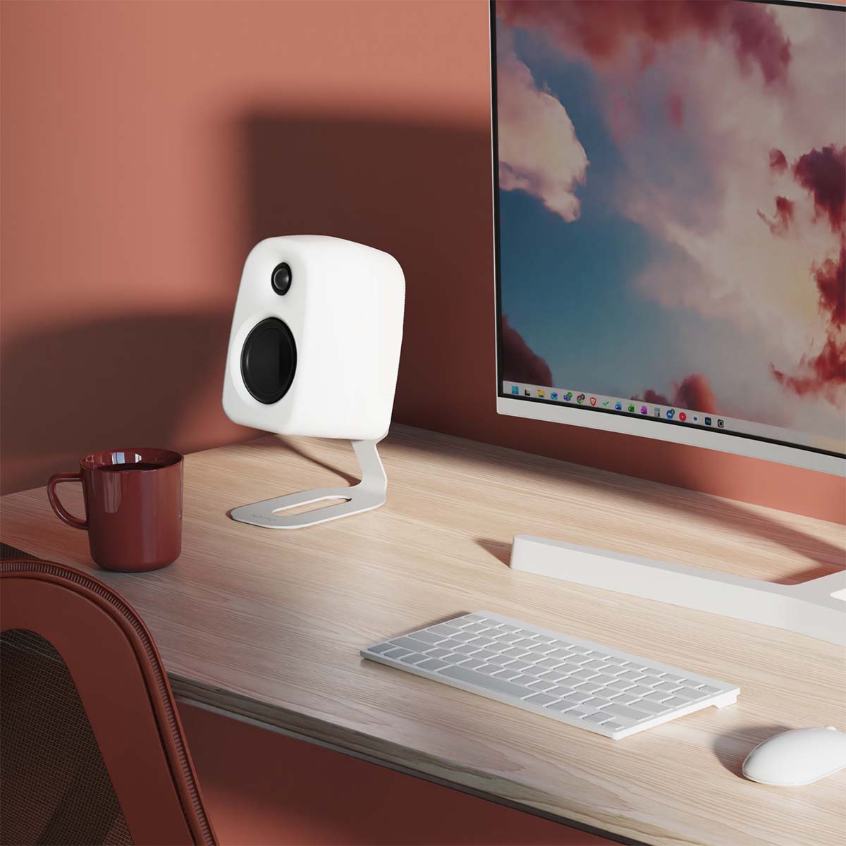 Kanto SU2 Uki & Ora Speaker Stands - lifestyle image