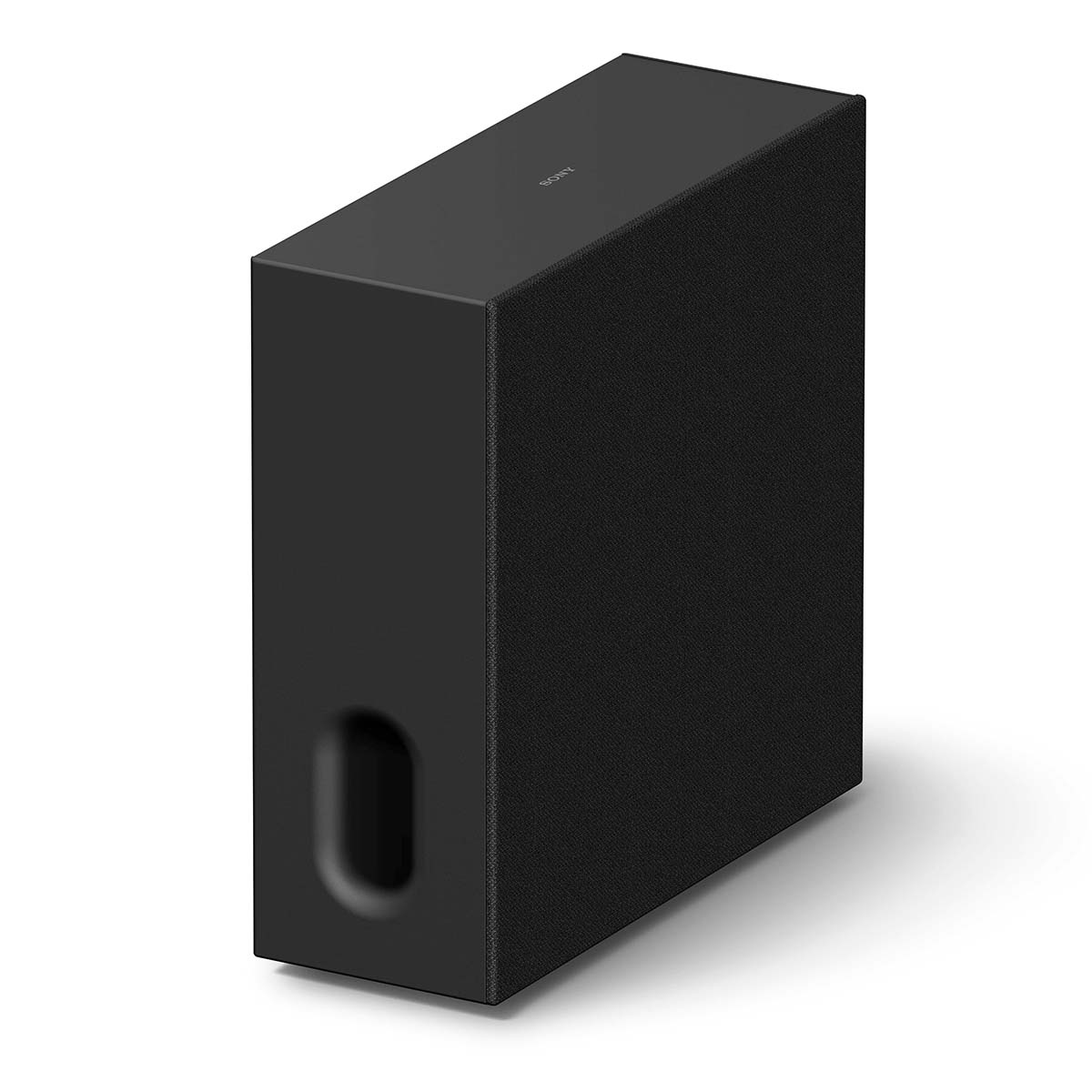 Sony BRAVIA Sub 7 Wireless Subwoofer front and side view angled left and down