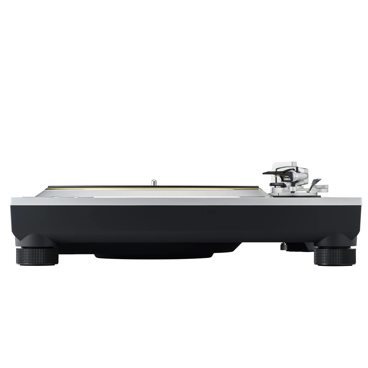 Technics SL-1300G New Generation Grand Class Turntable - silver side front view