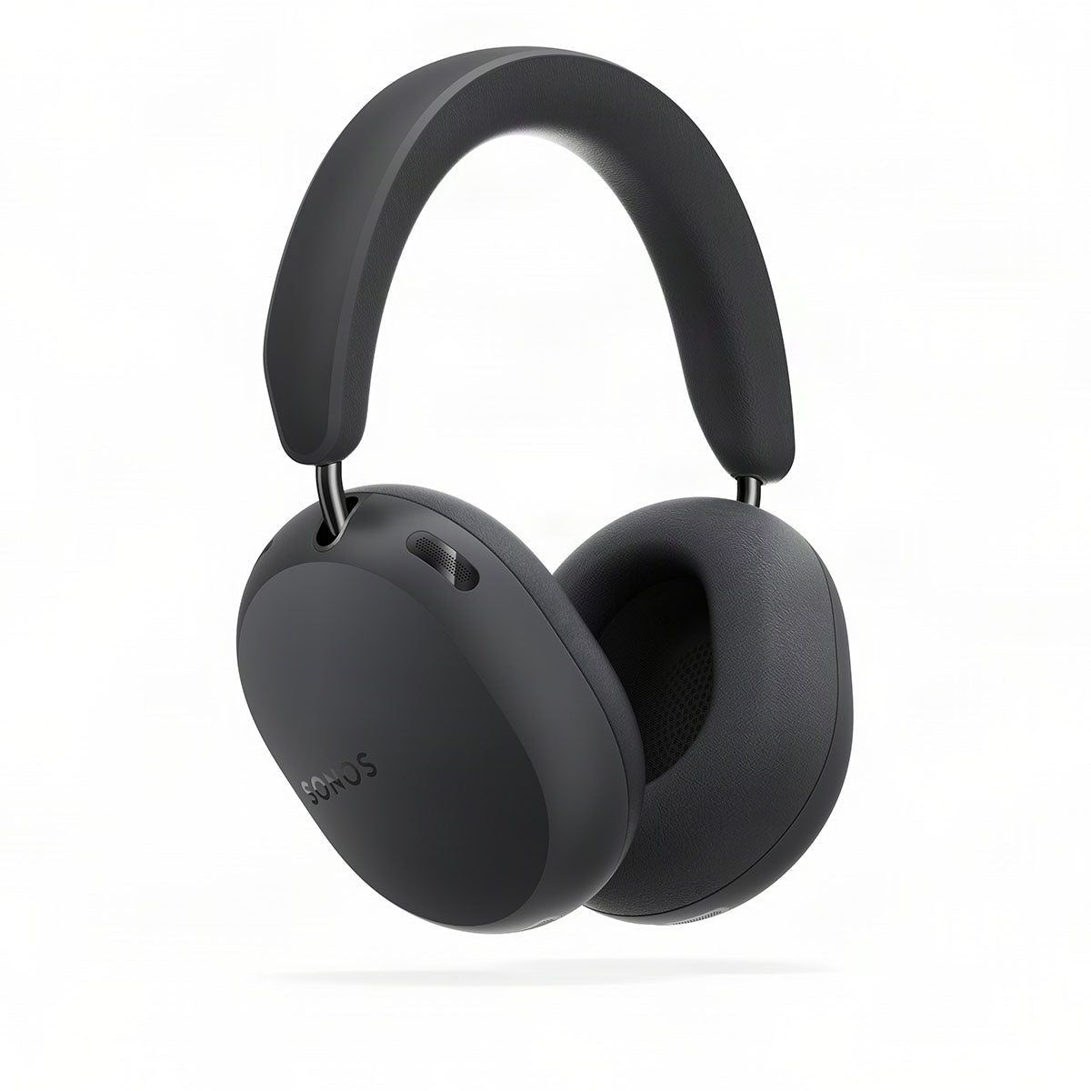 Sonos Ace Ultra Wireless Over-Ear Headphones - black - front and side view angled right