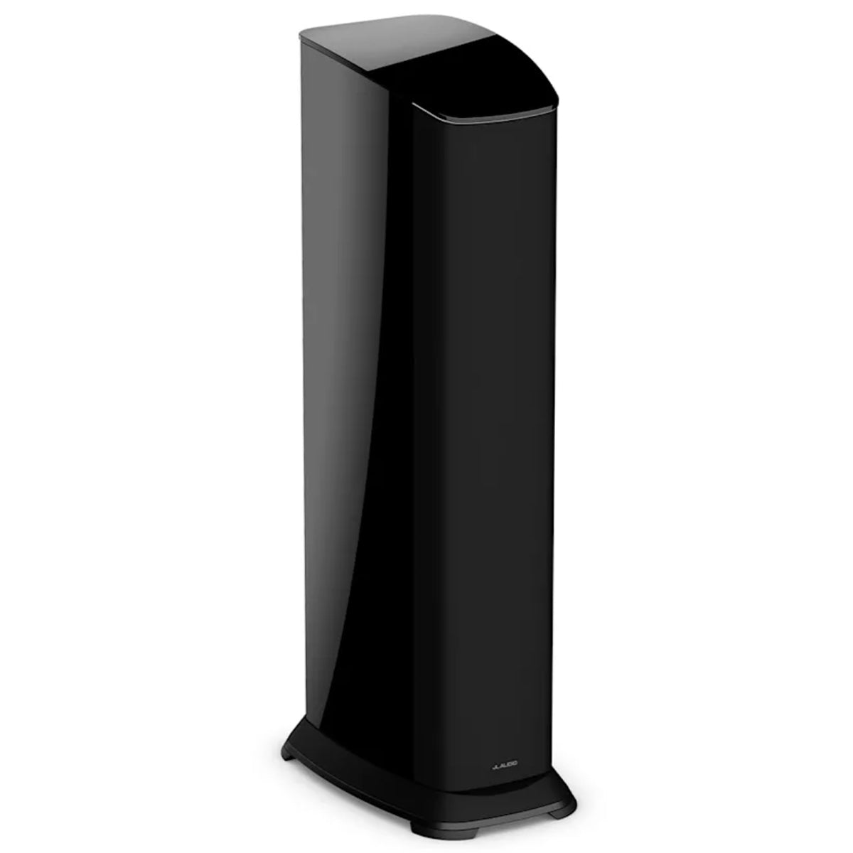 JL Audio Primacy T6 Active Floorstanding Loudspeaker angled left front view with grille