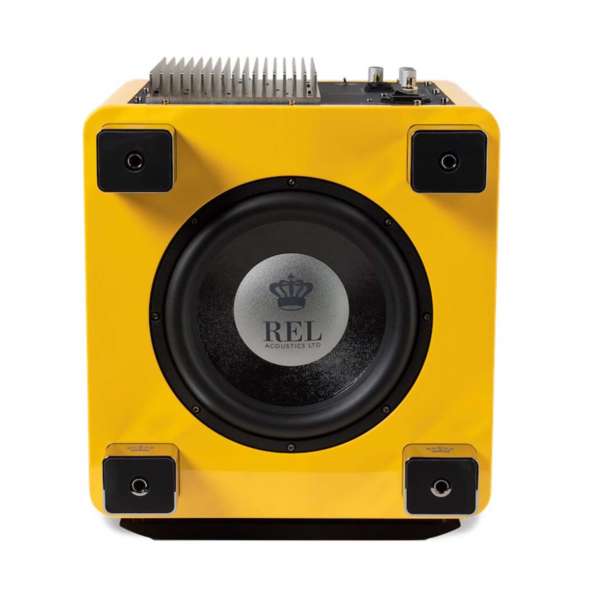 REL Acoustics T/9x SE Subwoofer Yellow bottom view