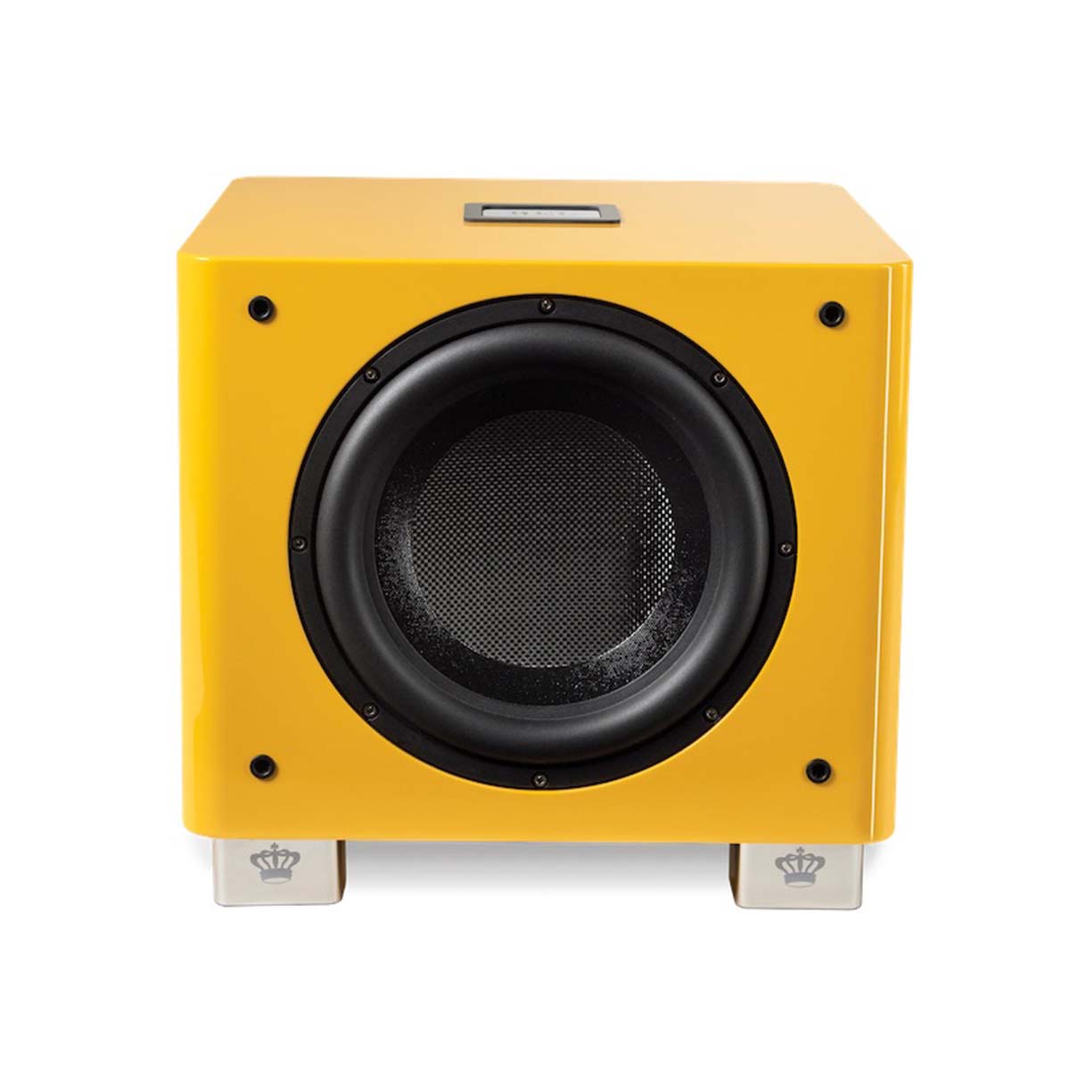 REL Acoustics T/9x SE Subwoofer Red front view without grille