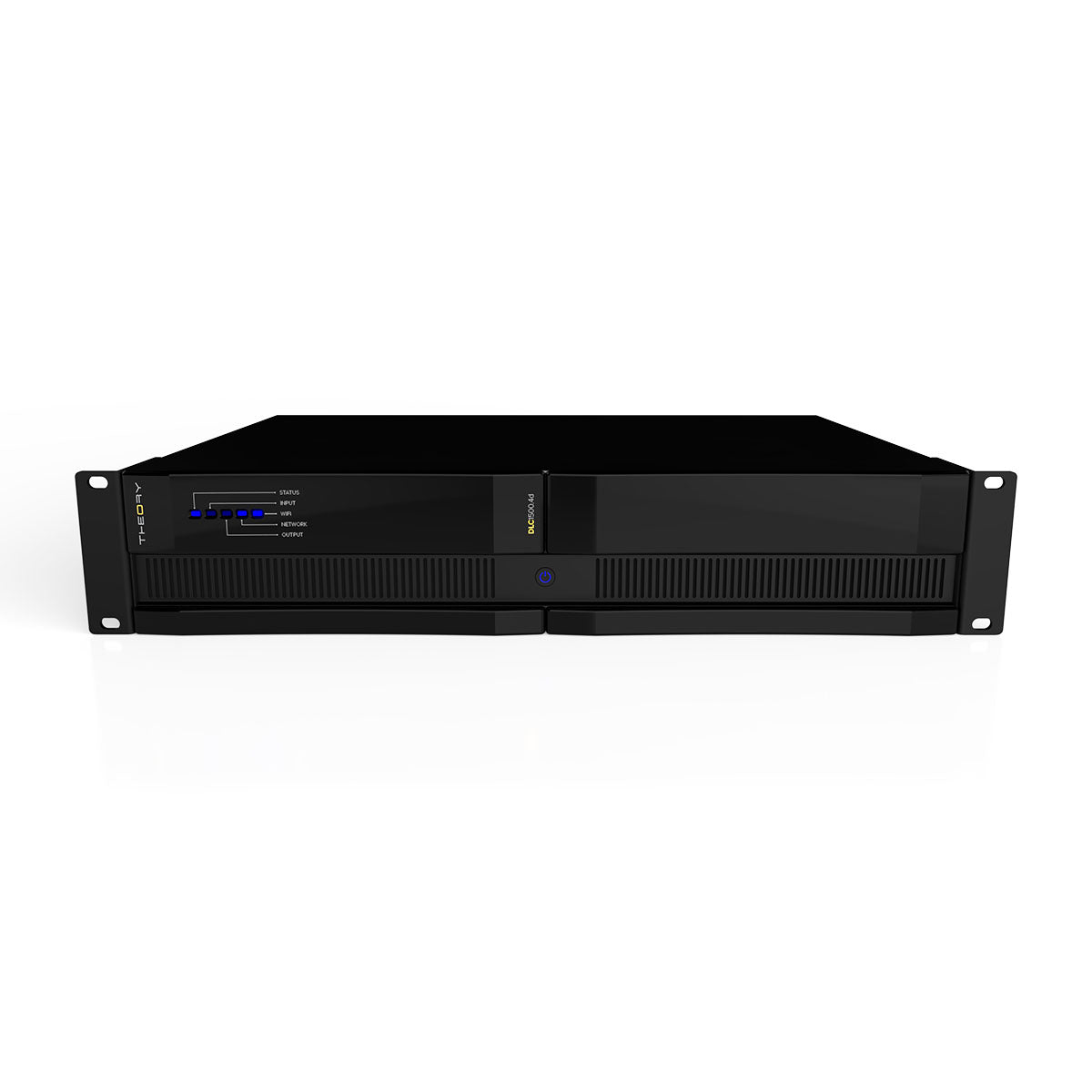 Theory DLC-250.8 250W 8-Channel Distribution Loudspeaker Controller - front view angled down