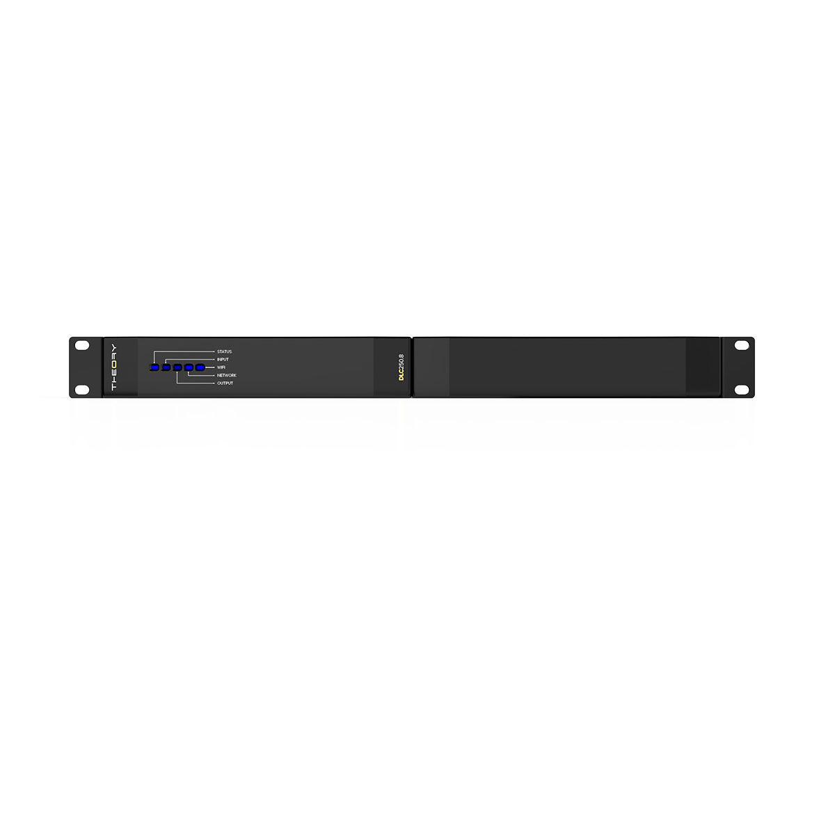 Theory DLC-1500.4d 1500W 4-Channel Distribution Loudspeaker Controller with Dante - front view