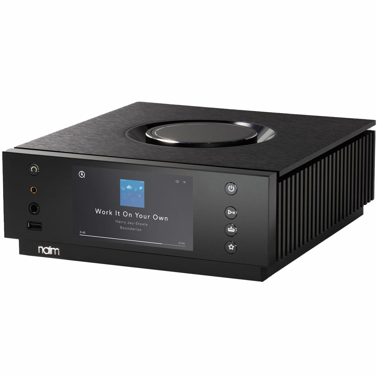Naim Uniti Atom Headphone Edition angled front view