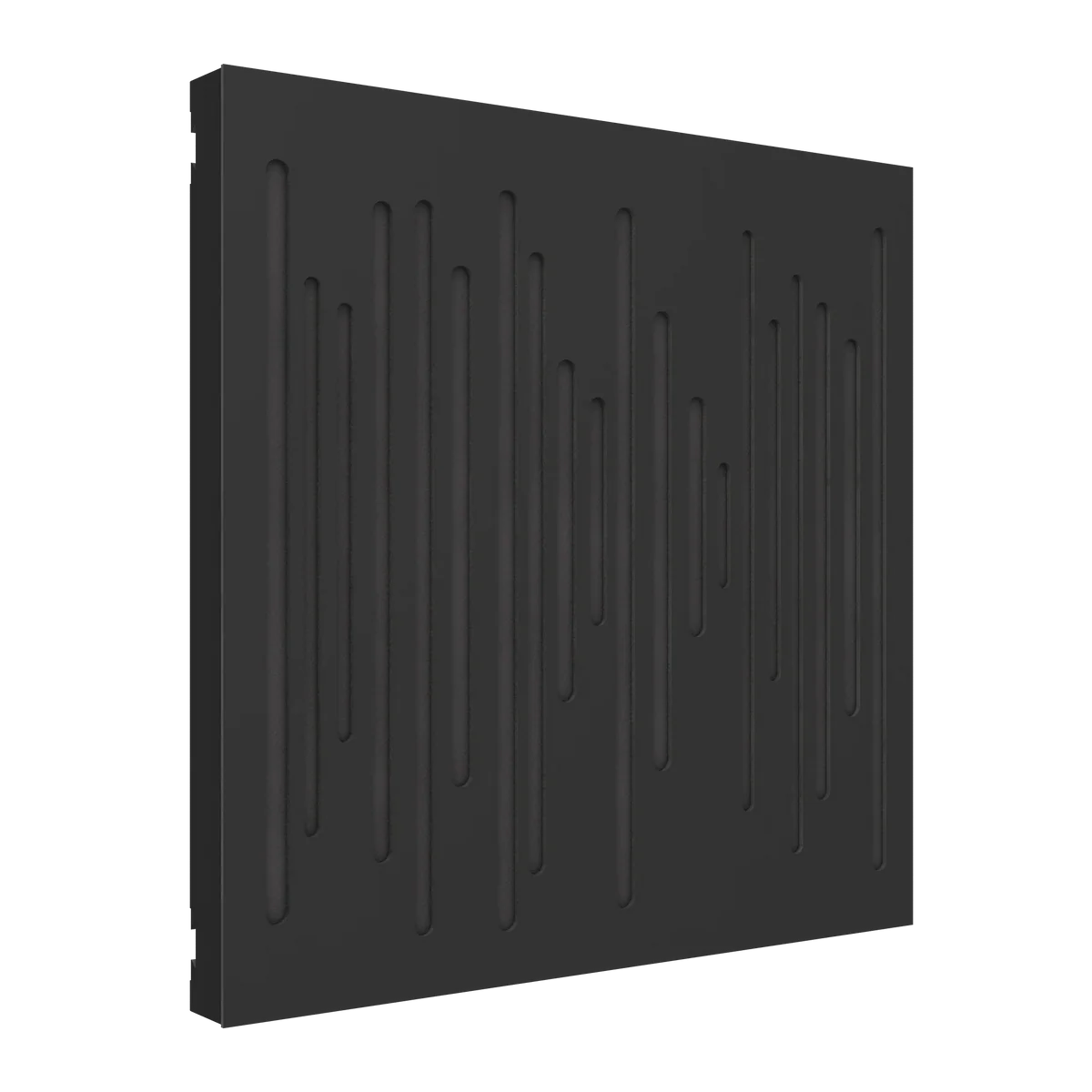 Matte Black Vicoustic VicPattern Ultra Wavewood MKII Acoustic Panel - Box of 3