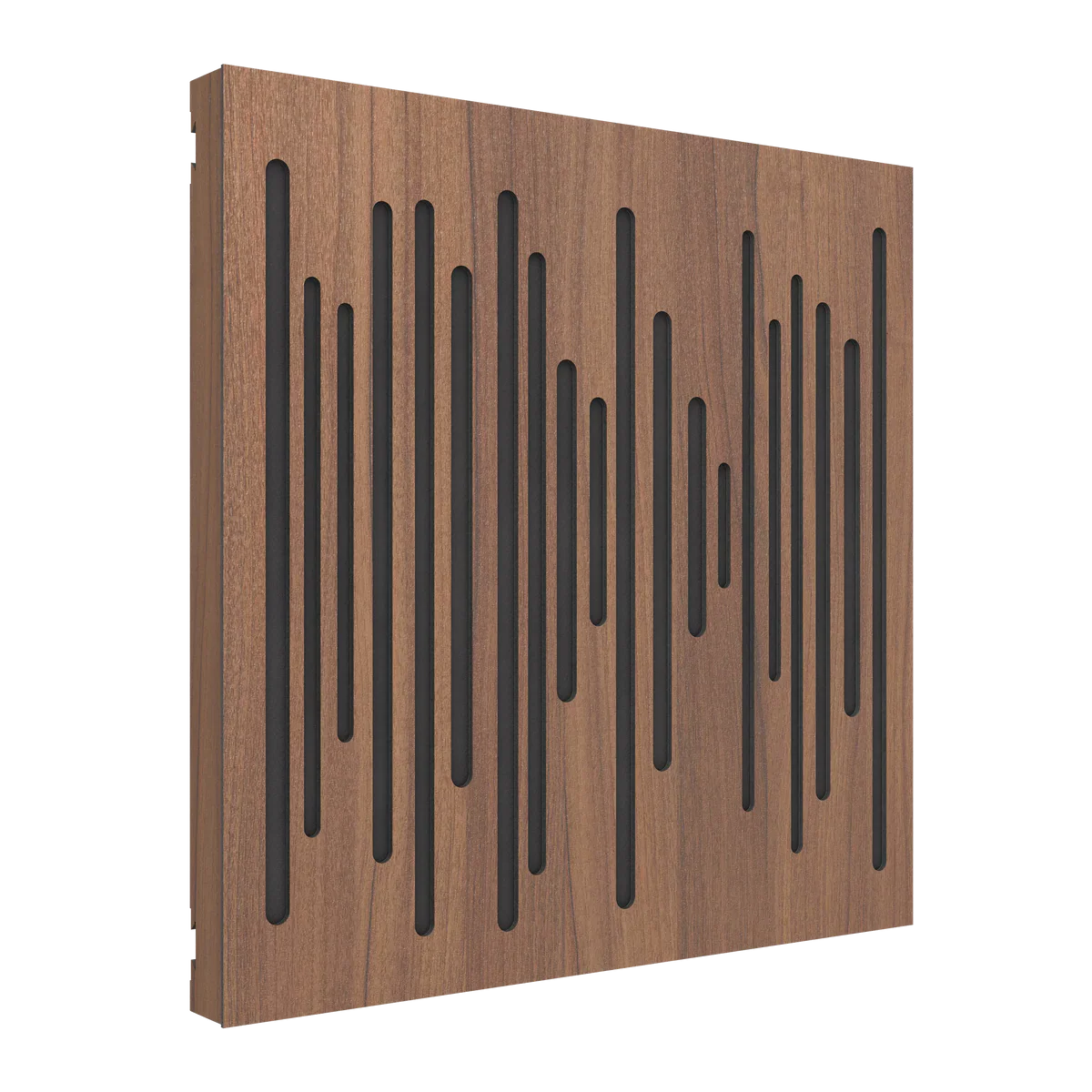Vicoustic VicPattern Ultra Wavewood MKII Acoustic Panel - Box of 3 in natural walnut