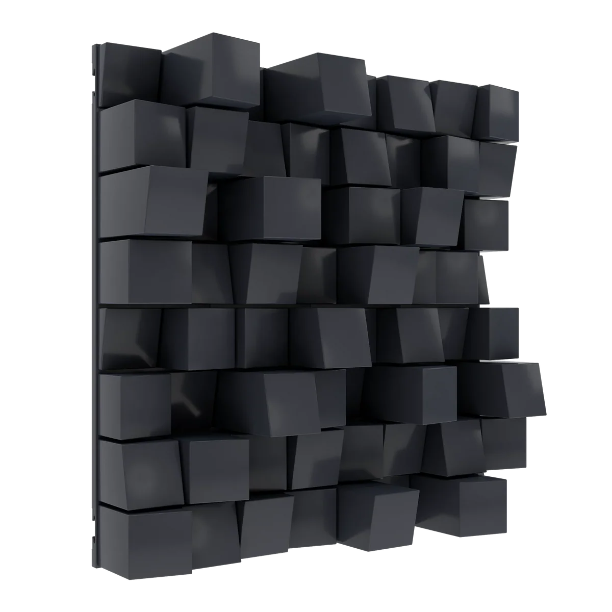 Vicoustic Multifuser Wood MKII Two-dimensional Sound Diffuser Panel - Unit of 1 in matte black