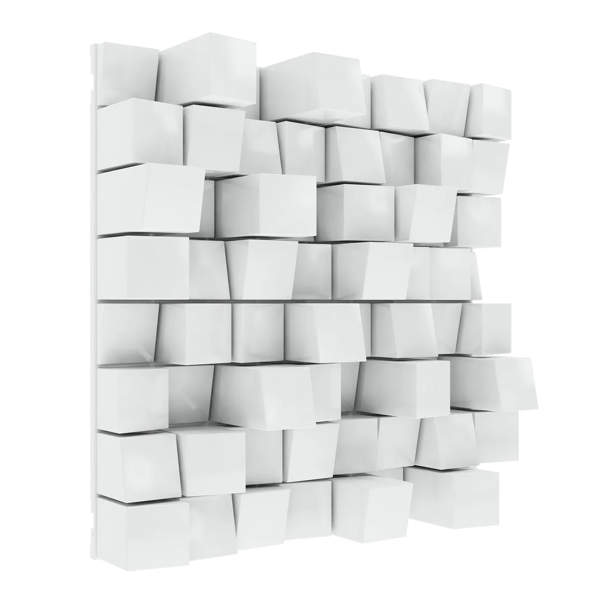 Vicoustic Multifuser Wood MKII Two-dimensional Sound Diffuser Panel - Unit of 1 in matte white