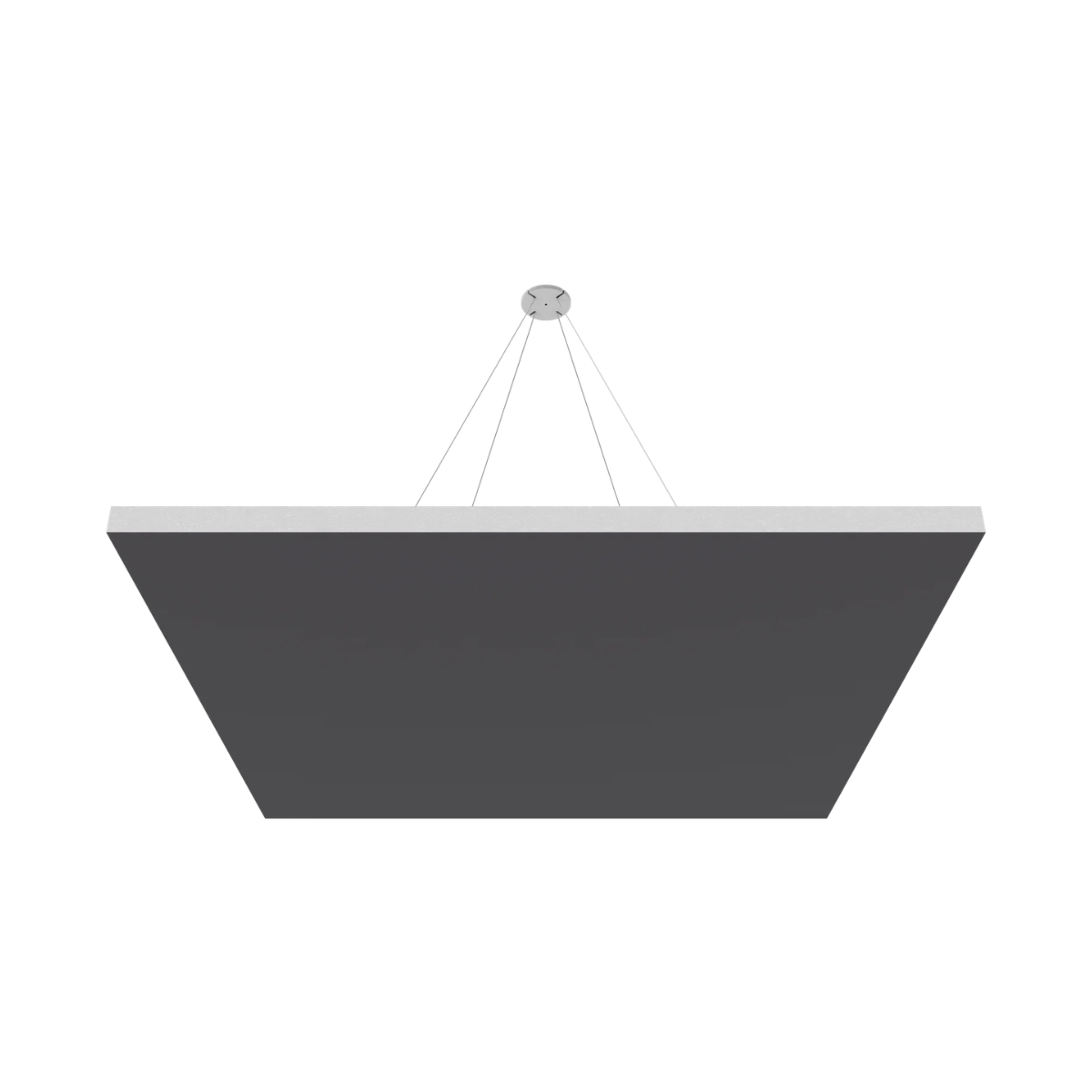 Vicoustic ViCloud VMT Flat Square Ceiling Suspension in Colors - Box of 4 in grey
