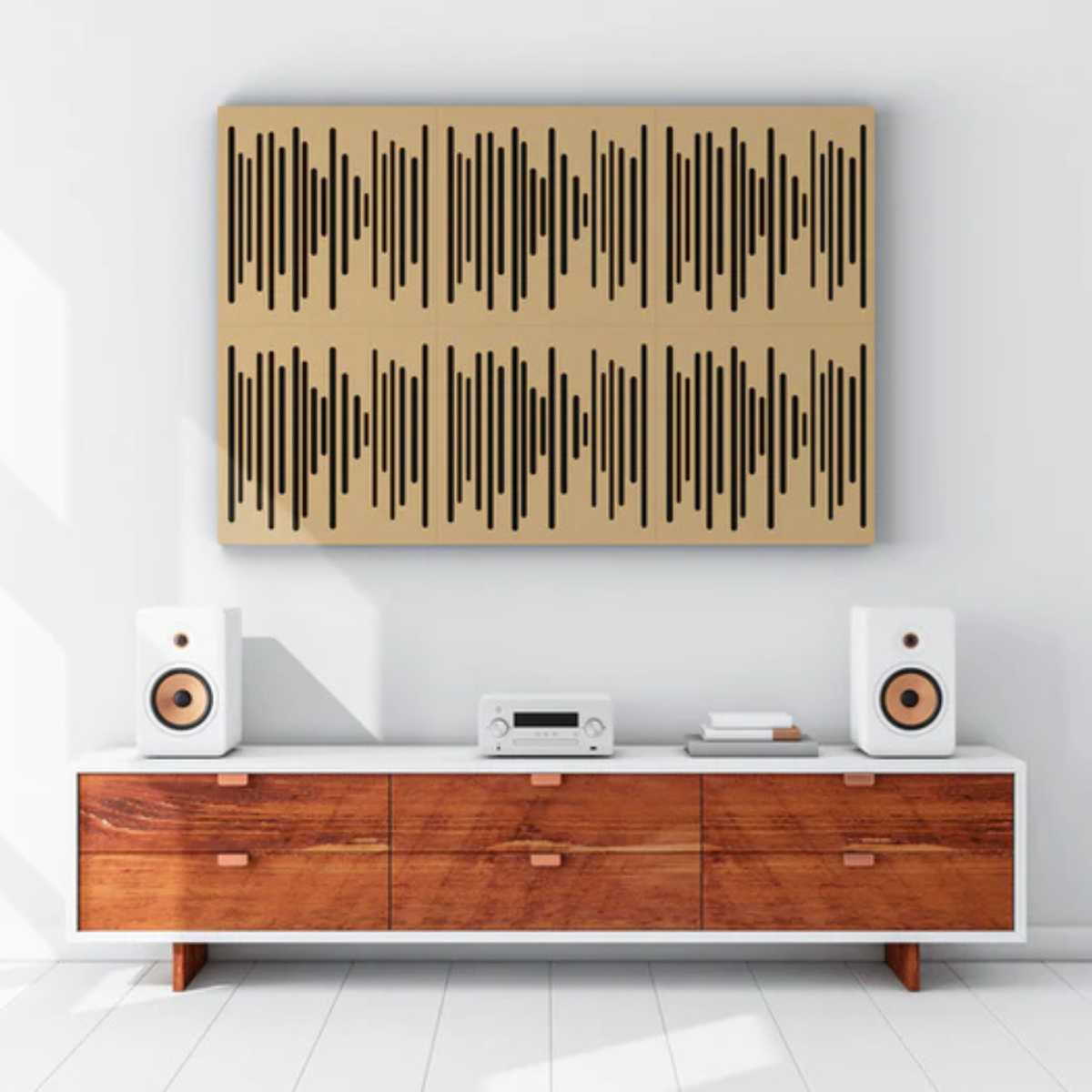 Vicoustic VicPattern Ultra Wavewood MKII Acoustic Panel - Box of 3
