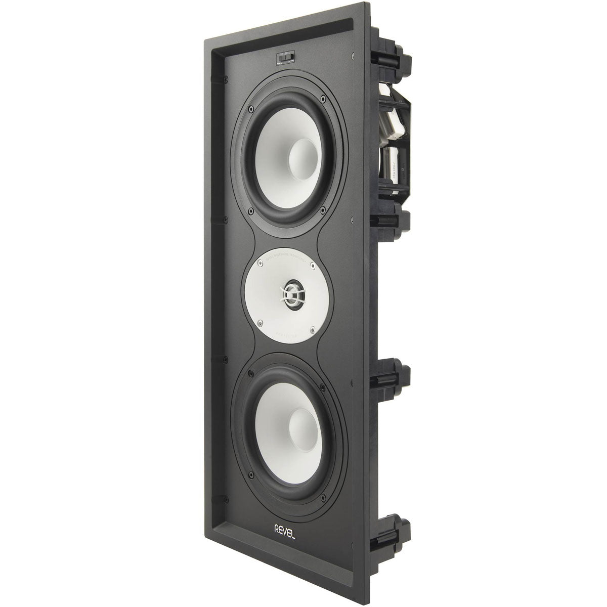 Revel W226Be 2-Way In-Wall Loudspeaker - Each angled front view without grille