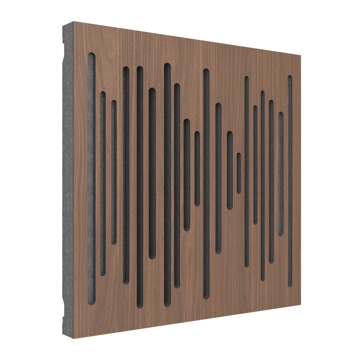 Dark Walnut Vicoustic Wavewood Diffuser Ultra MKII Panels - Box of 3
