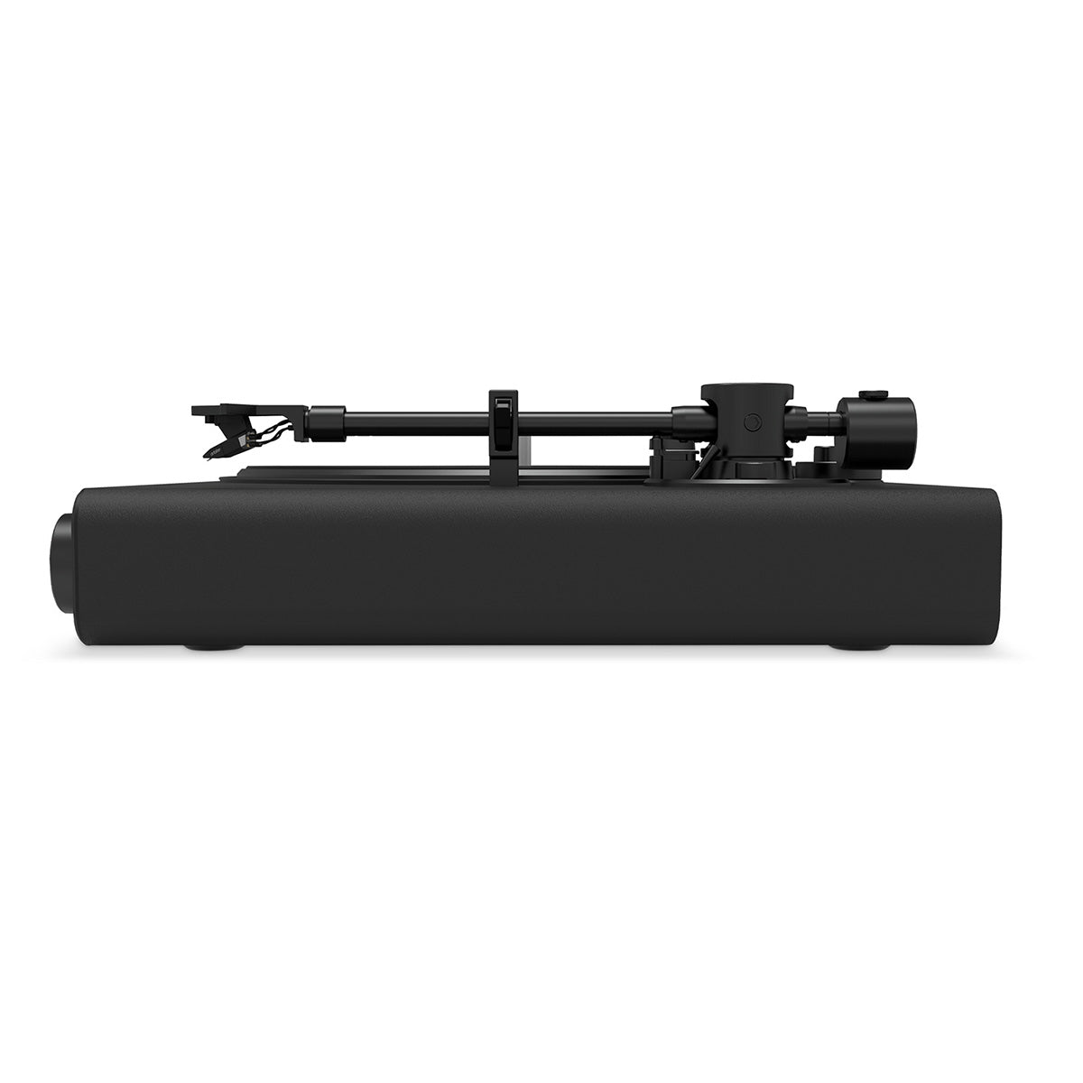 Victrola Stream Onyx Wi-Fi Streaming Turntable - Black - side view facing left