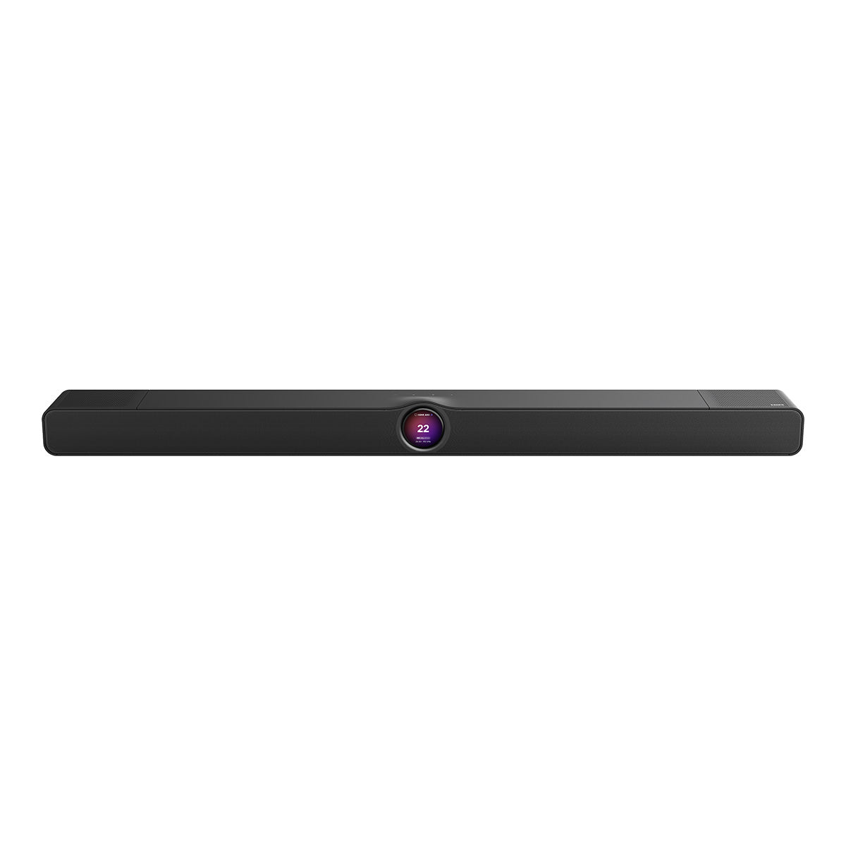 WiiM Bar 3.0.2 Soundbar with Dolby Atmos - Matte Black - front view