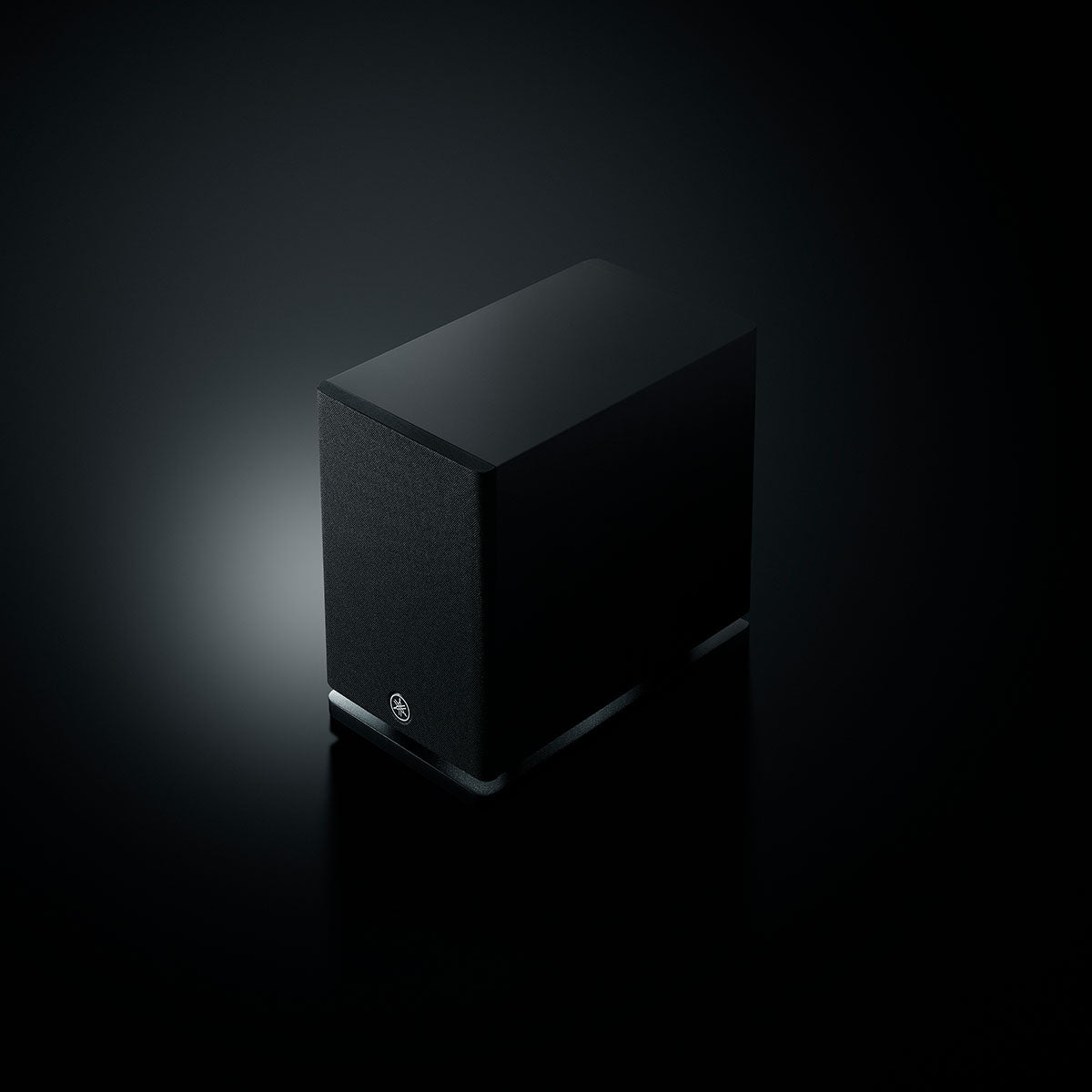 Yamaha True X Surround 90A Soundbar/Surround Sound System - subwoofer on black background