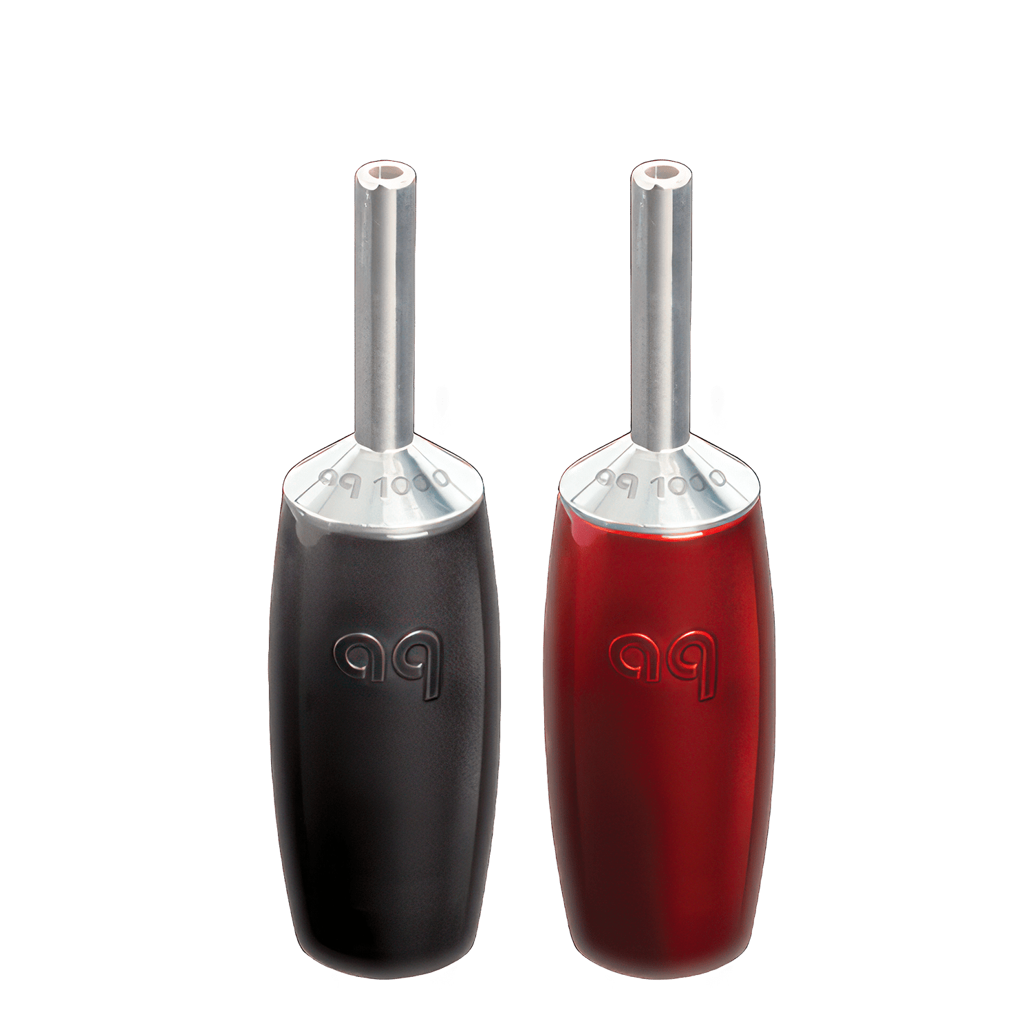 AudioQuest 1000 Series Banana Speaker Connectors – Fits Standard Banana Jacks (Supports up to 9 AWG) - front view