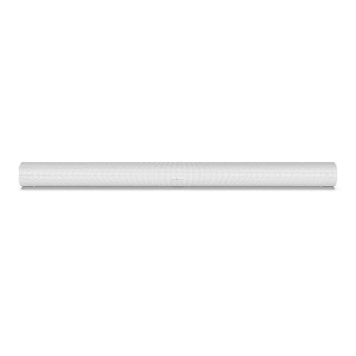 Front view of Sonos Arc soundbar in white