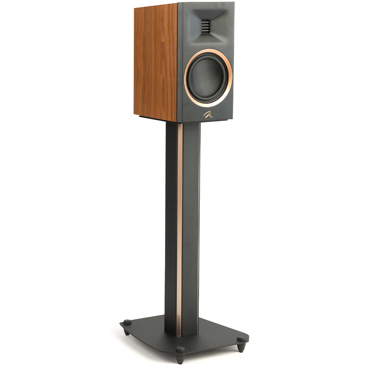 MartinLogan Motion XT B10 Bookshelf Speaker in walnut