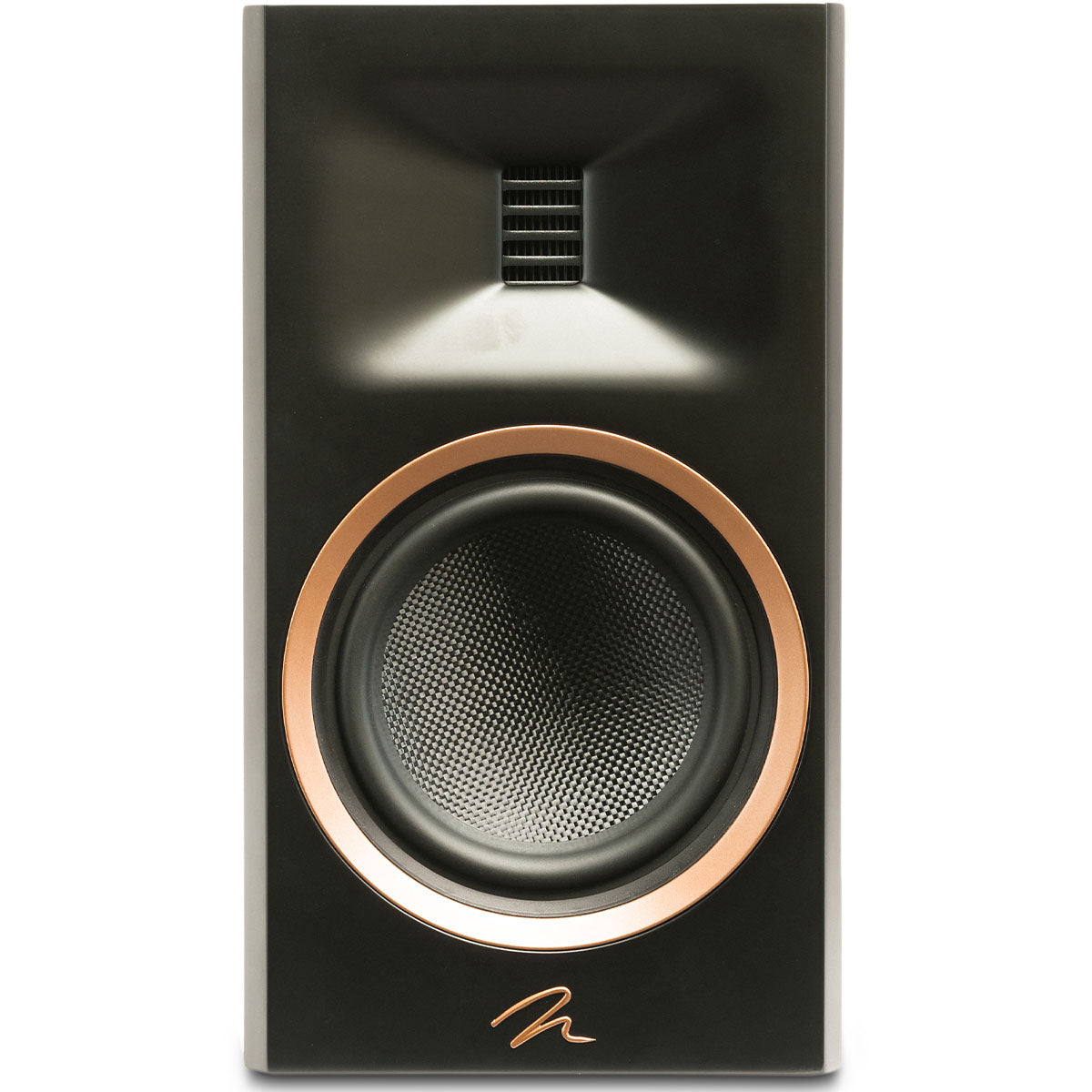 angled view without grilles on white background