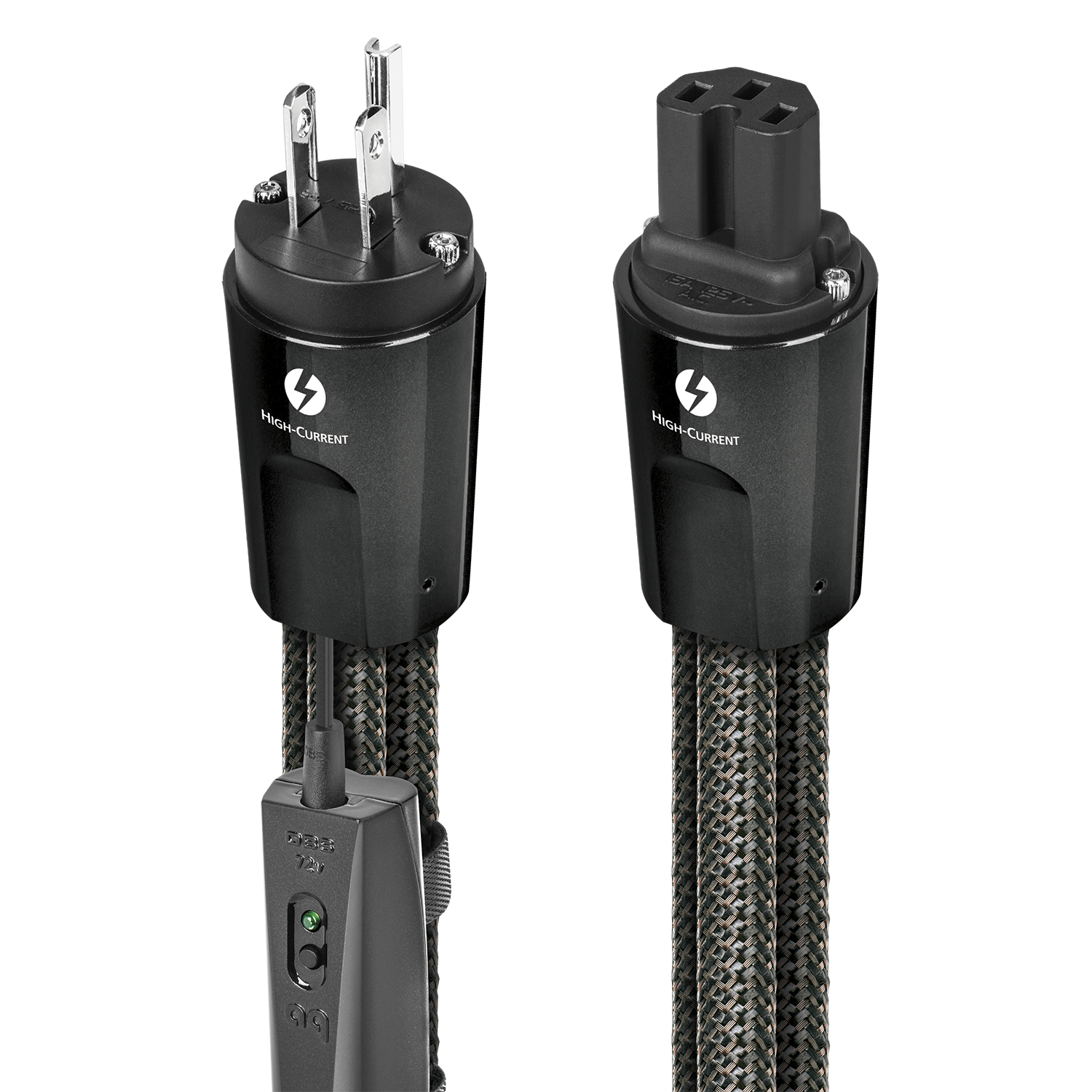 AudioQuest Thunder High (Variable) Current Power Cable - front view
