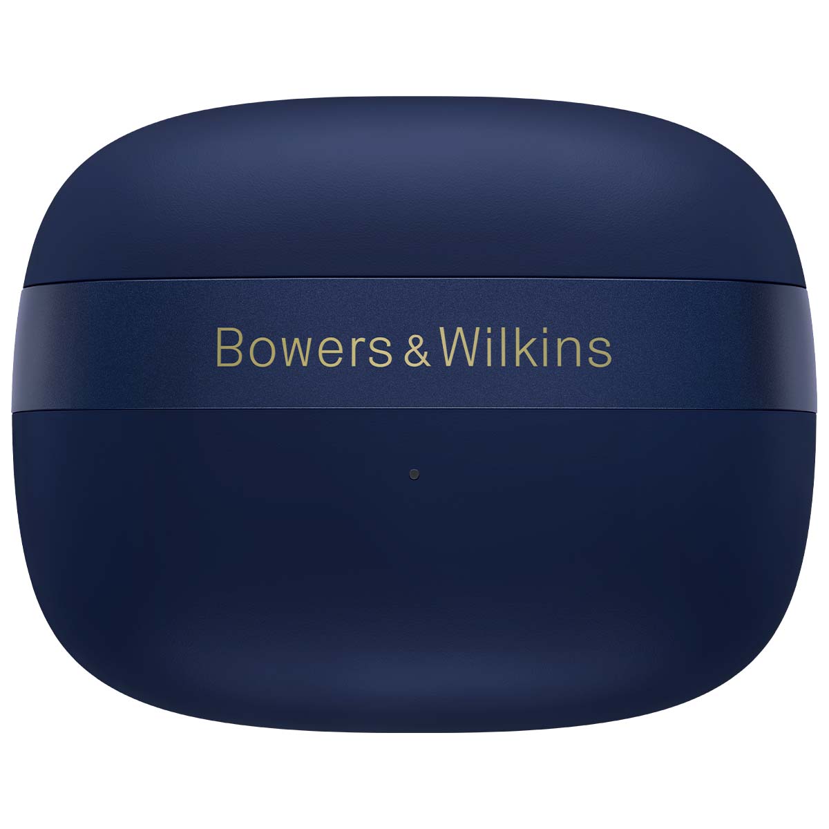 Bowers & Wilkins Pi8 Wireless Earbuds midnight blue charging case
