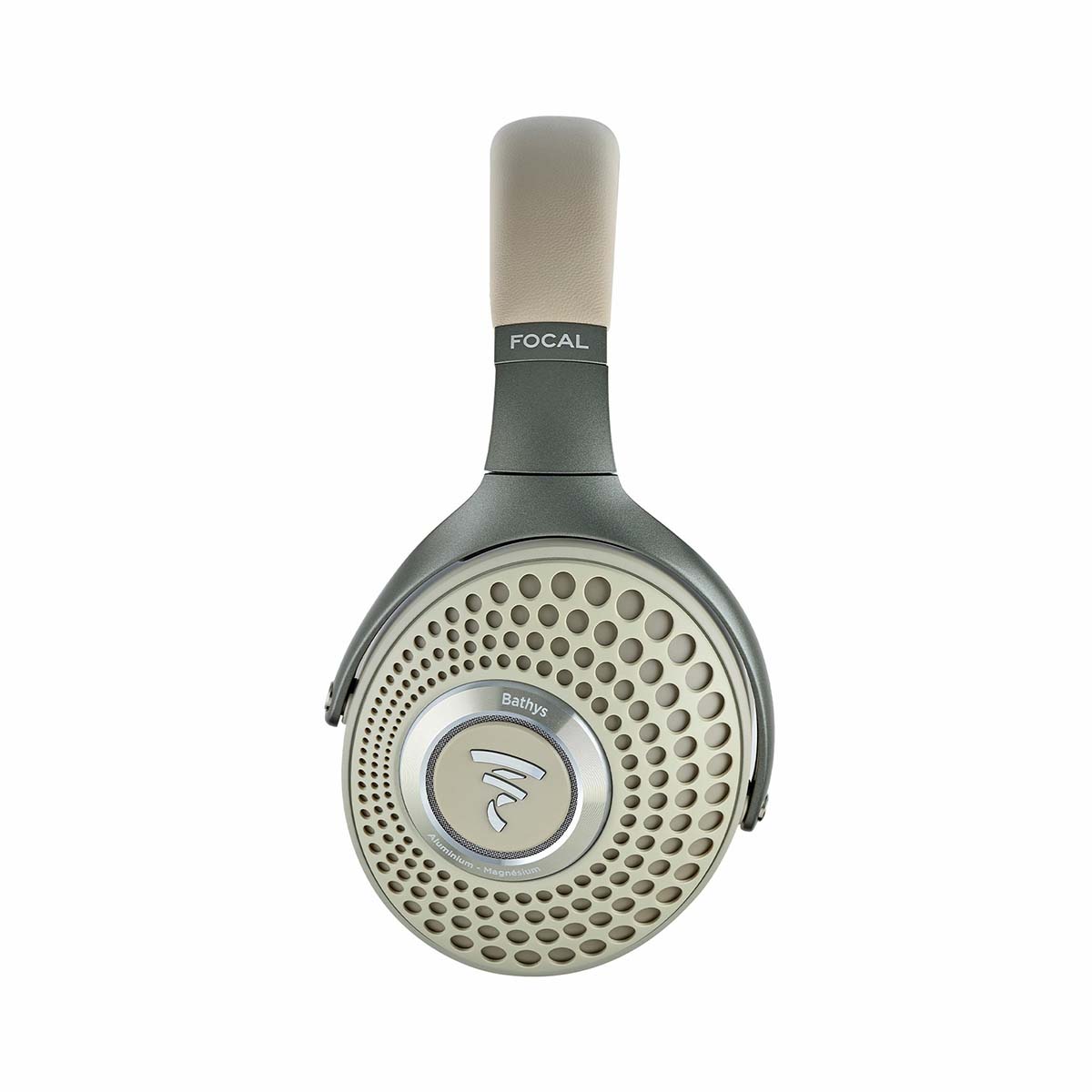 Focal Bathys Over Ear Noise Cancelling Headphones - Dune left side view