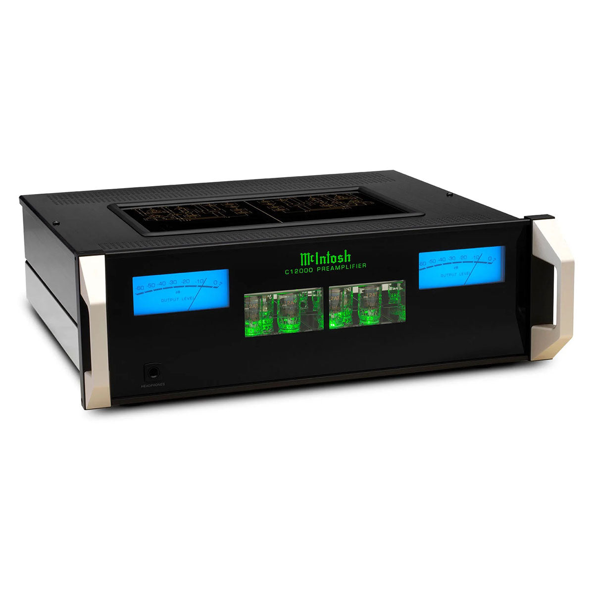 McIntosh C12000 Stereo Preamplifier 75th Anniversary Edition - front view of ST unit