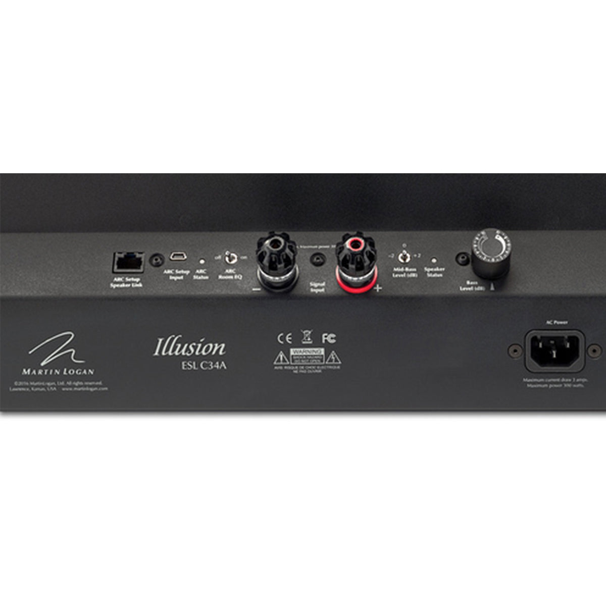 MartinLogan Illusion ESL C34A Center Channel Speaker