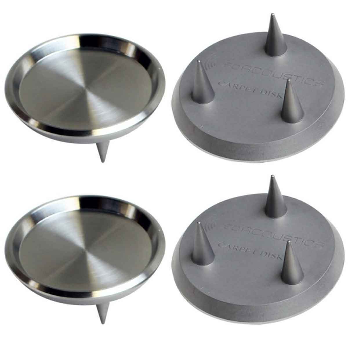 Isoacoustics GAIA Carpet Disk Spikes for GAIA I - Set of 4