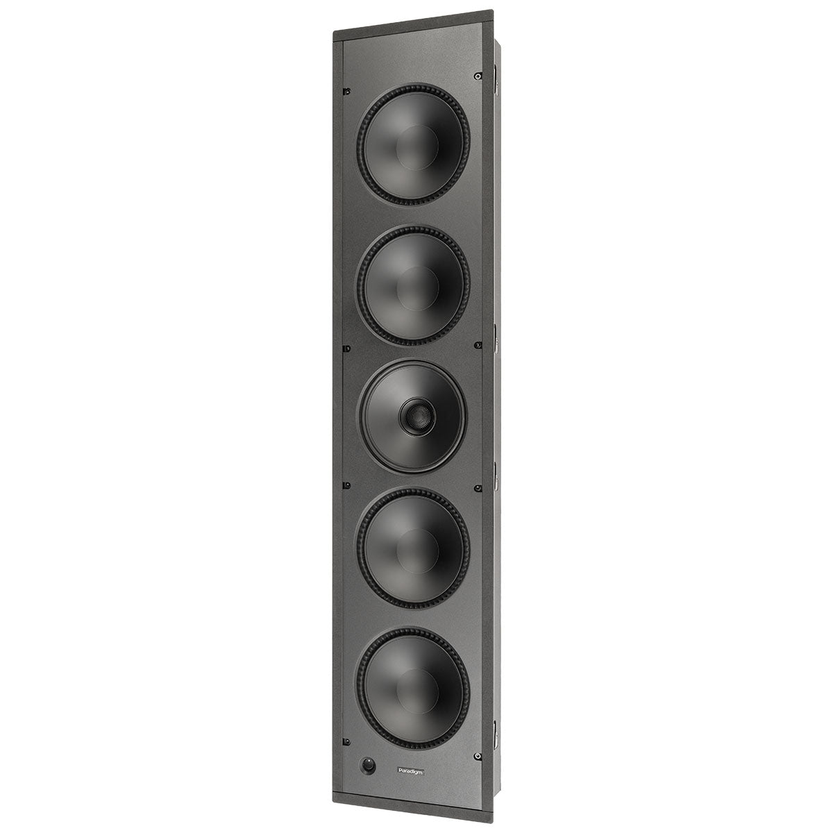 Paradigm CI Elite E7 LCR V2 In-Wall LCR Speaker - front view angled left without grille
