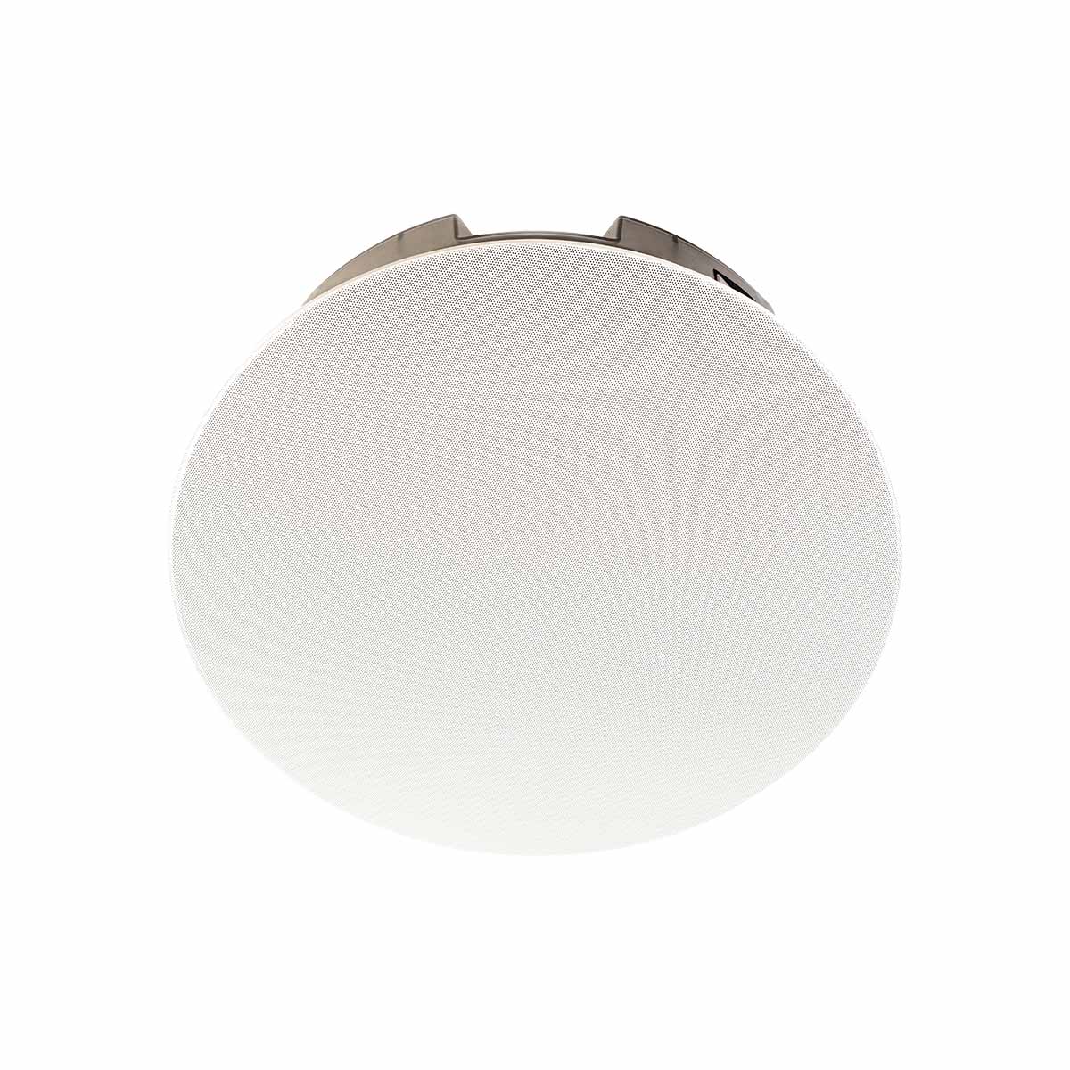 Paradigm CI Elite E80-A V2 8" Angled In-Ceiling Speaker front view angled down with grille