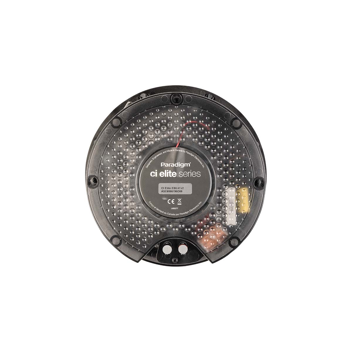 Paradigm CI Elite E80-R V2 8" In-Ceiling Speaker - rear view