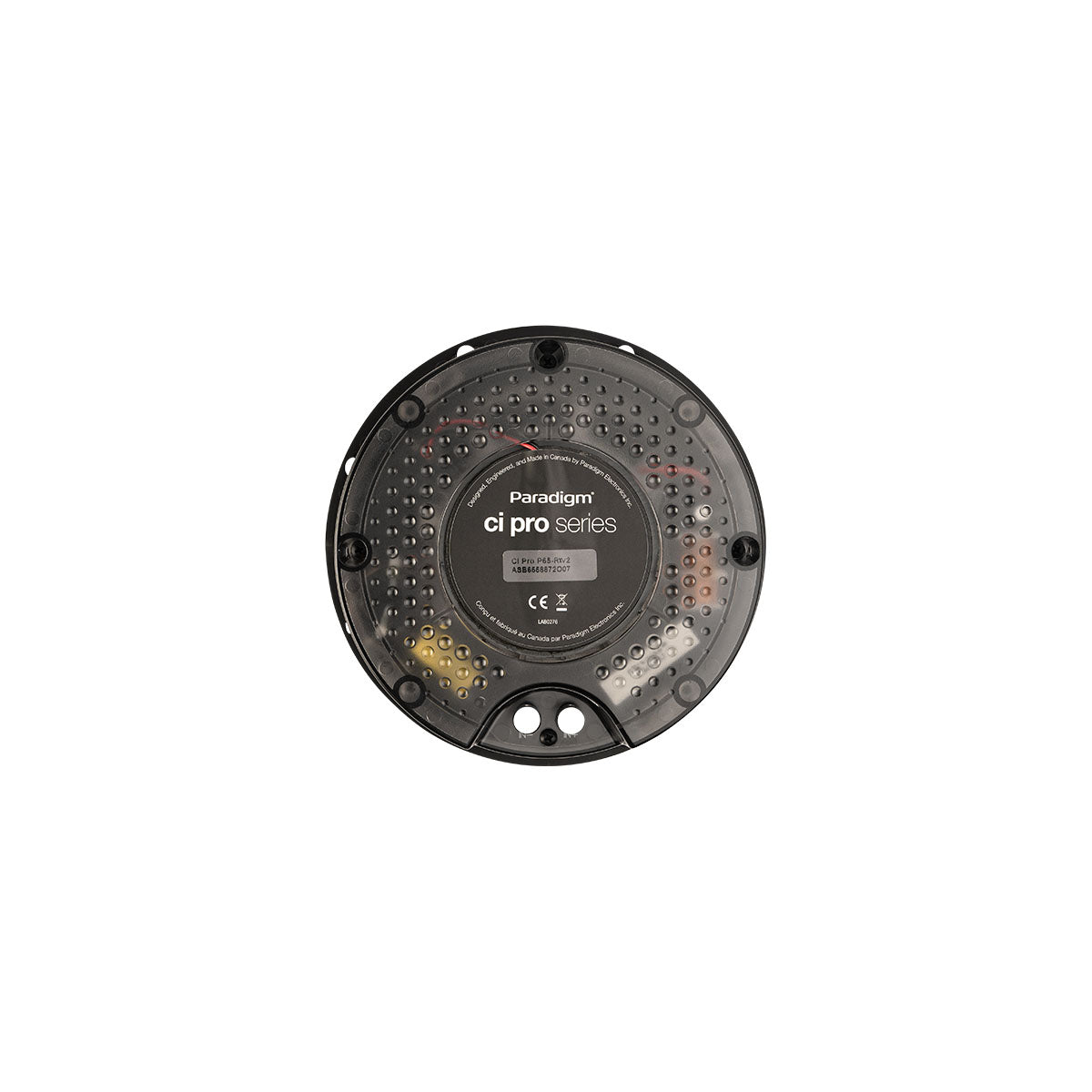 Paradigm CI Pro P65-RX v2 6.5” Round High-Moisture In-Ceiling Speaker - Each - back view