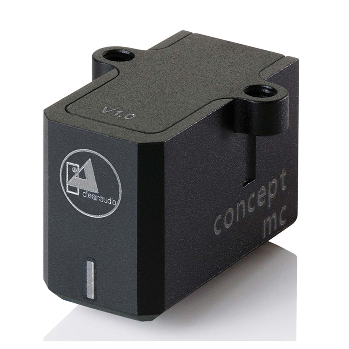 Cellule Clearaudio Essence Ou Concept MC LOMC Avec Retipage Nude Micro Ridge Ou Gyger FG 2 - Noire Ou Argentée