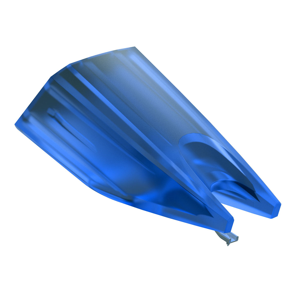 Ortofon Concorde Music Replacement Stylus - Blue - angled side view