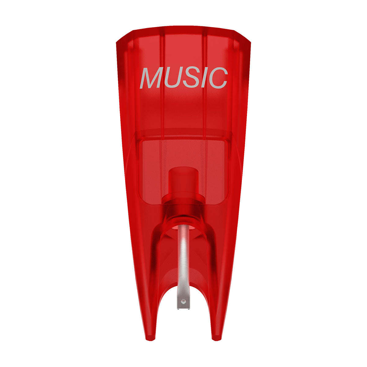 Ortofon Concorde Music Replacement Stylus - Red - bottom-up view