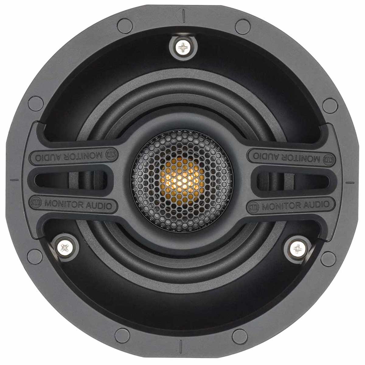 front with round grille