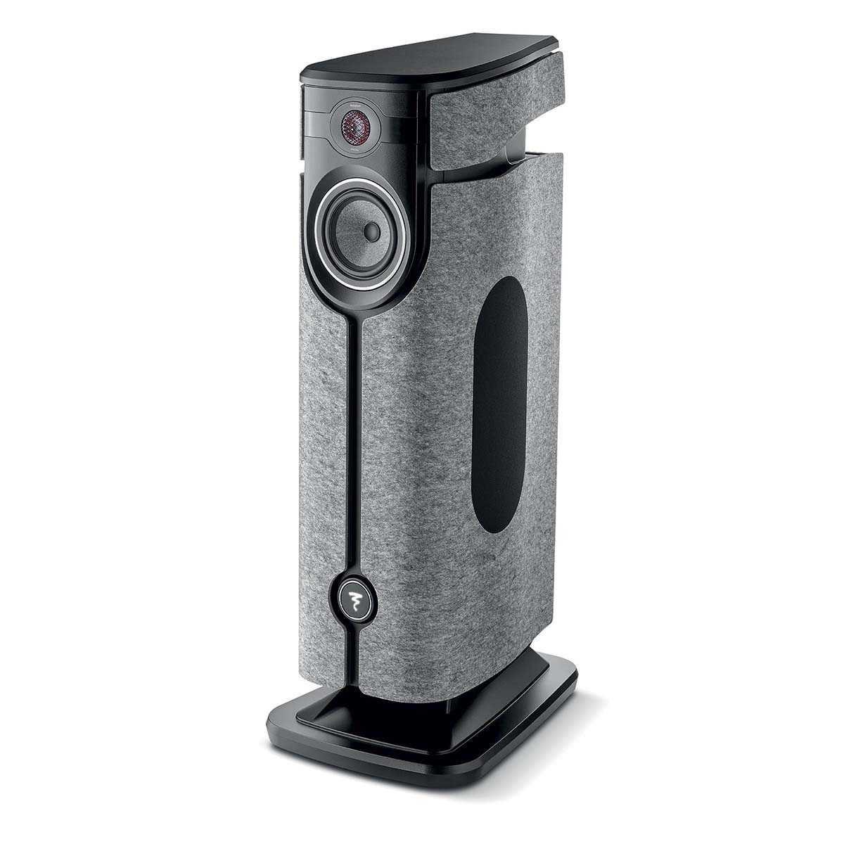 Focal Diva Utopia 3-Way Active Wireless Loudspeaker - front view angled left without grille