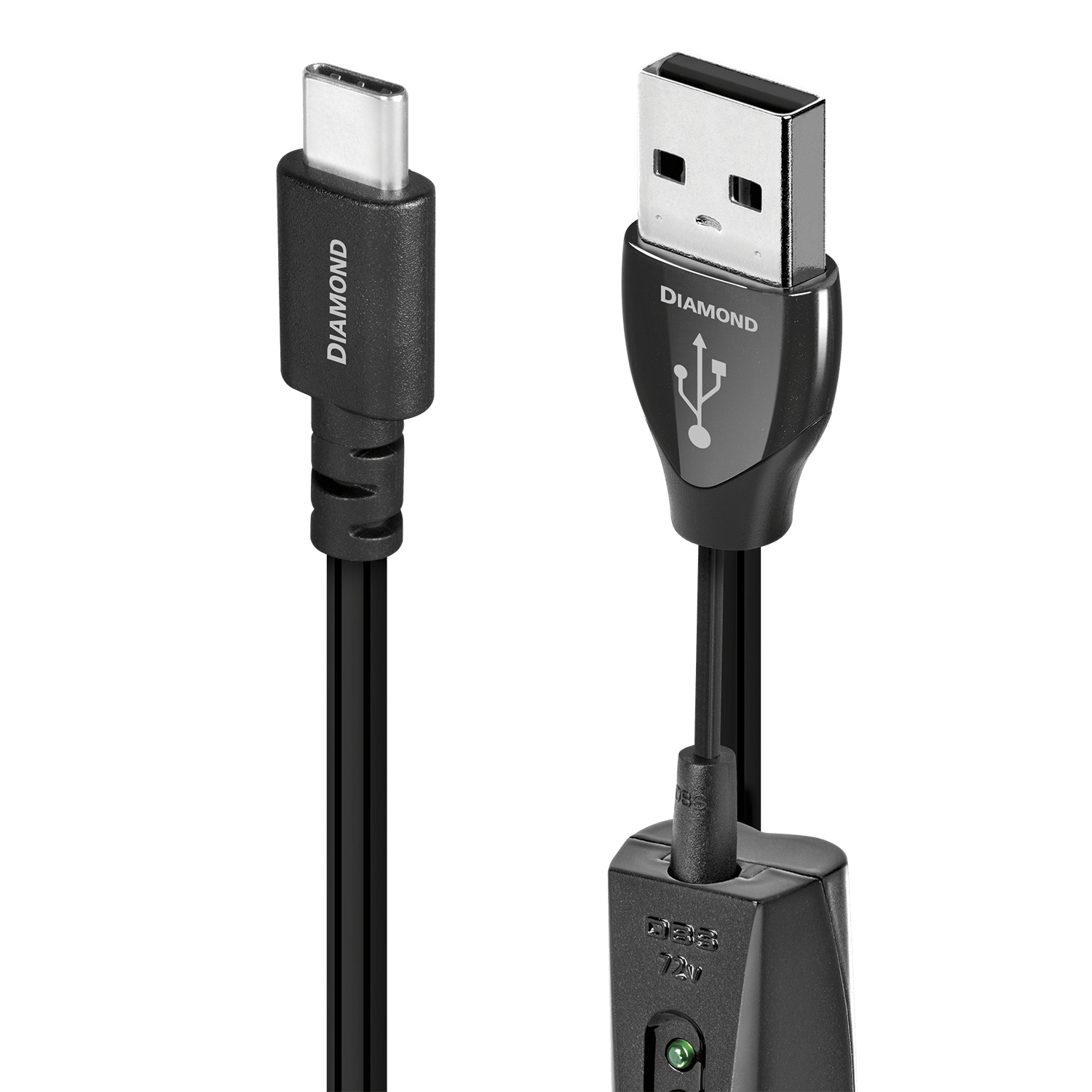 AudioQuest Diamond USB-C > A High-Definition Audio Cable - front view