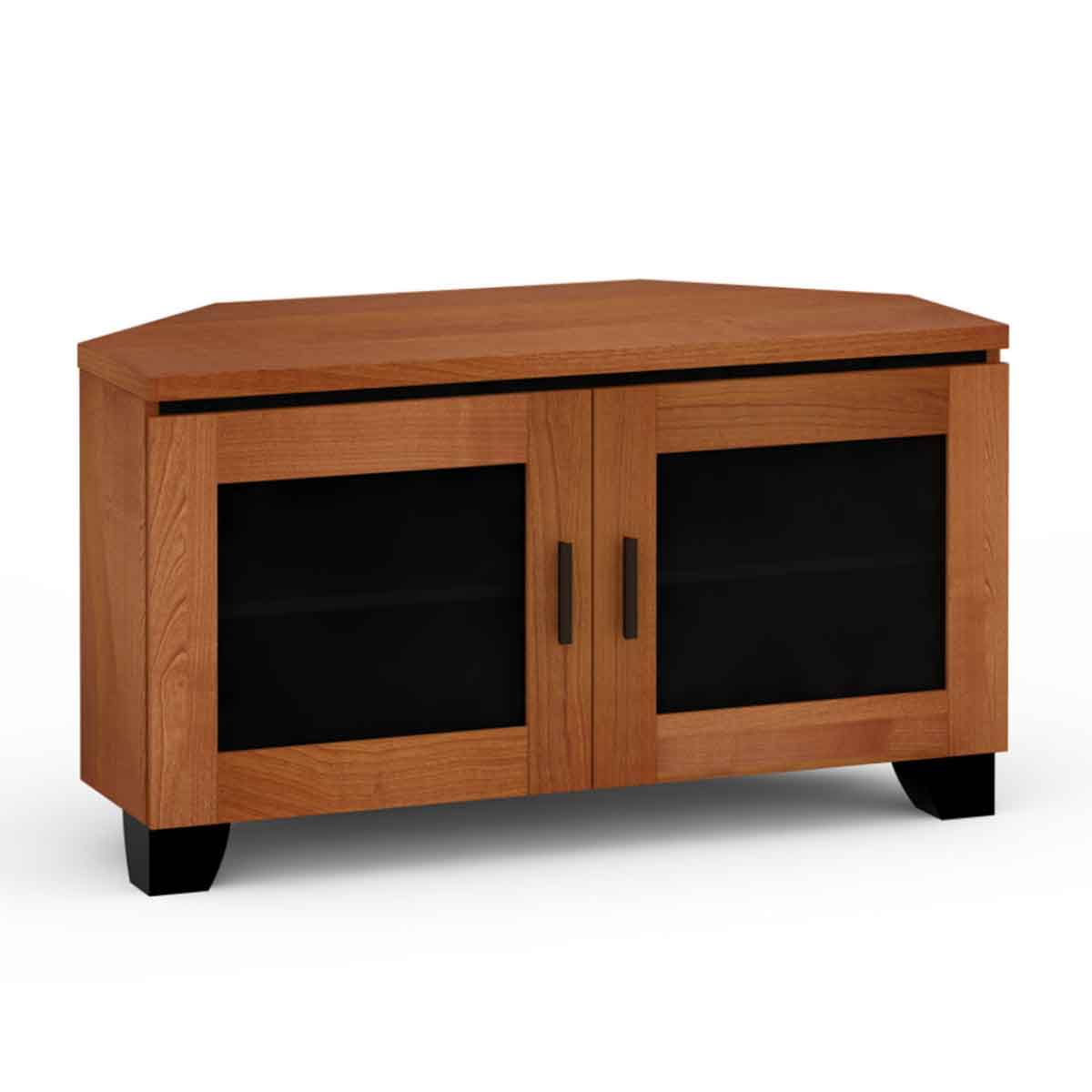 Salamander Designs Elba 221 Twin-Width AV Cabinet Corner- American Cherry- front view