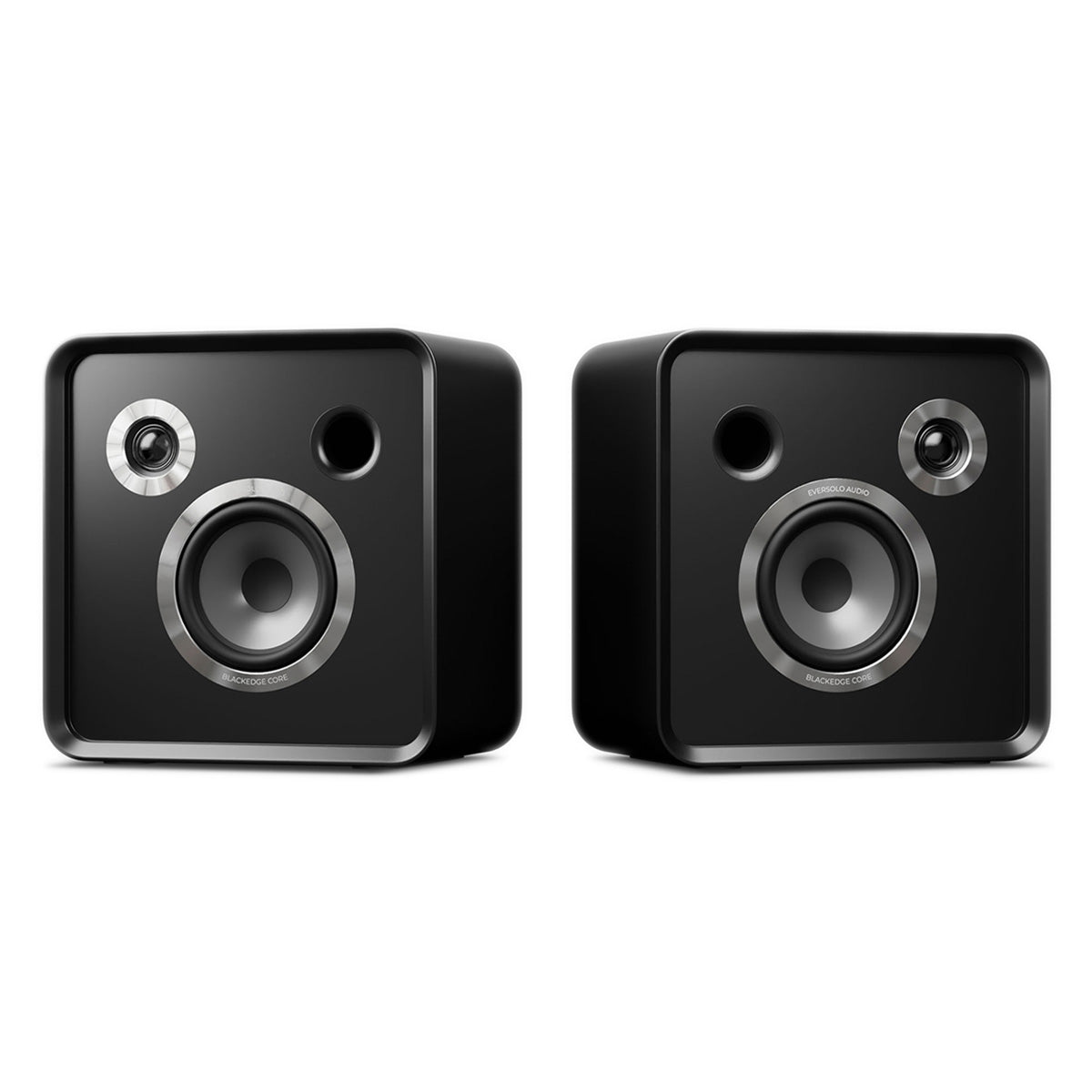 EverSolo SE100 Passive HiFi Bookshelf Speakers - Pair - front view without grilles