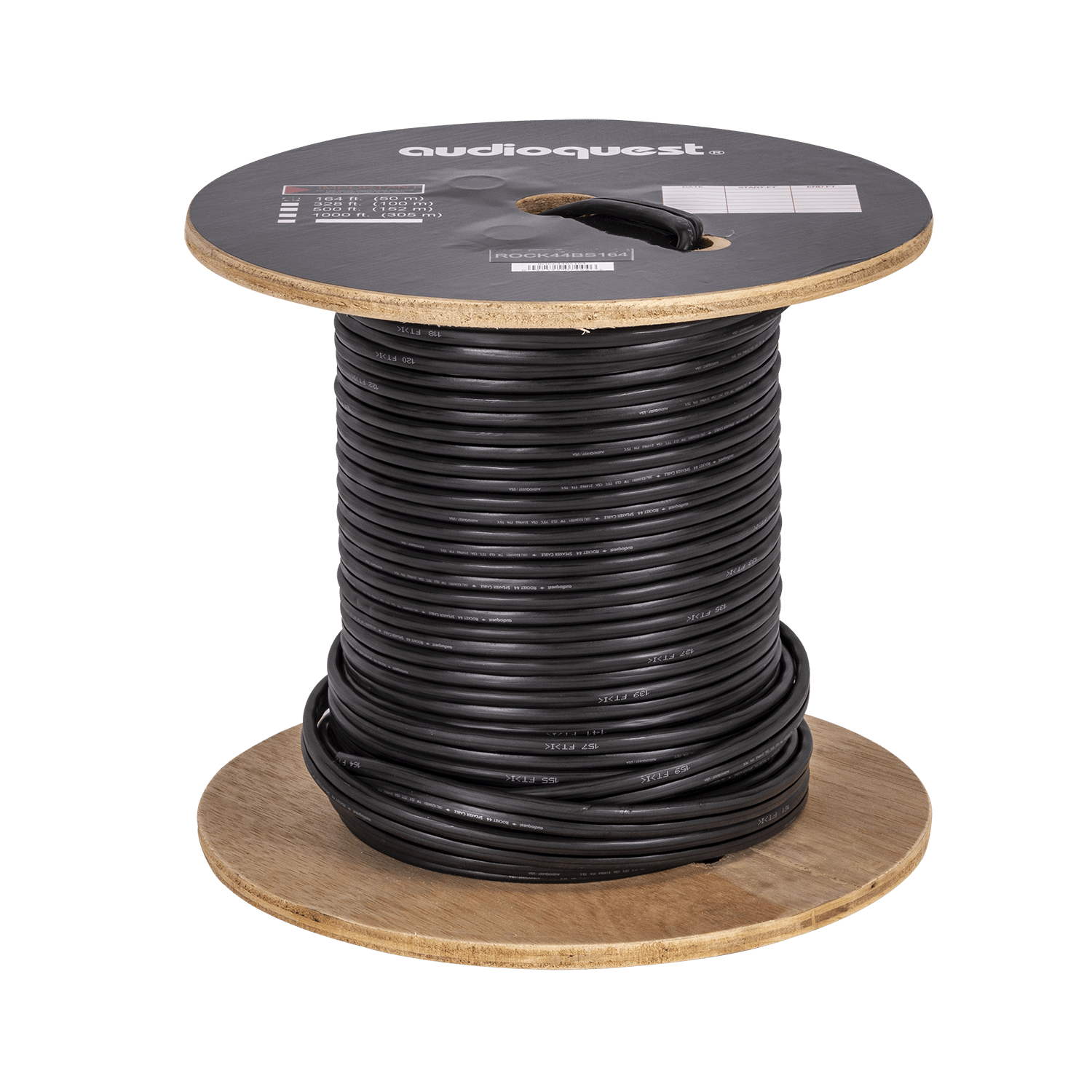 AudioQuest Rocket 44 CL3/FT4 In-Wall Rated Bulk Speaker Cable - front view