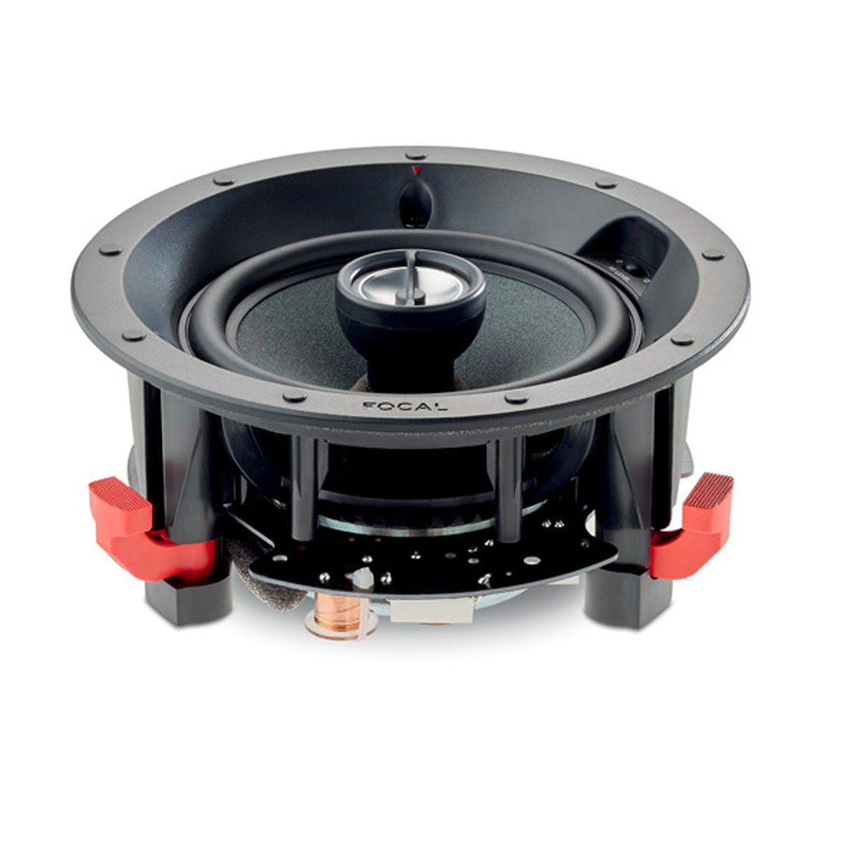 Focal 100 ICW5 In-Ceiling Loudspeaker - Each angled front view without grille