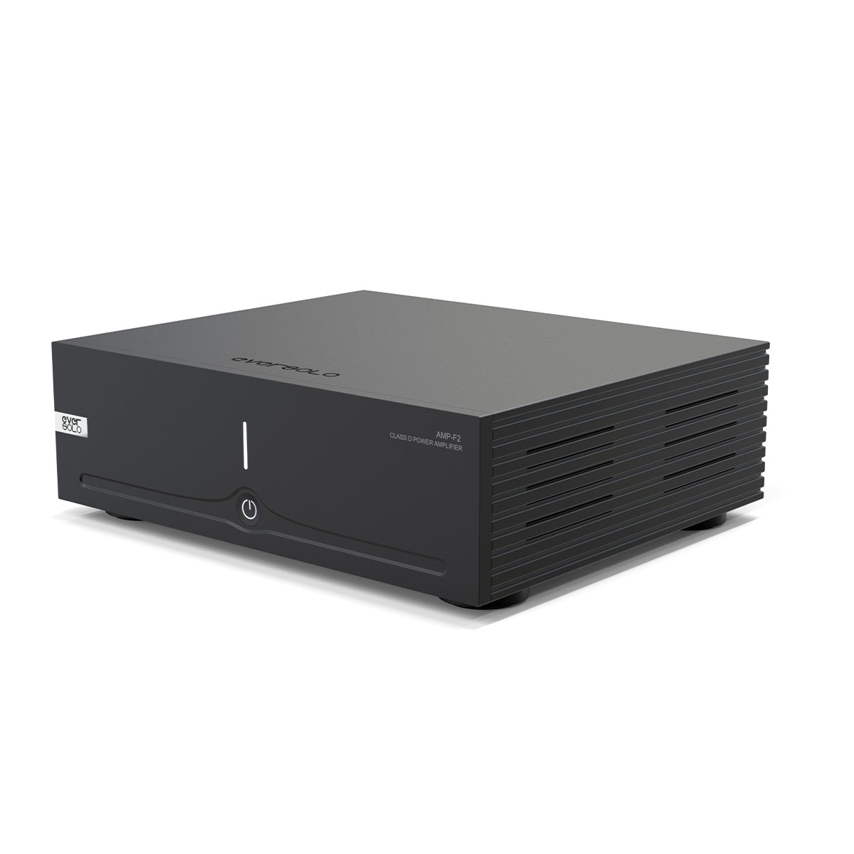 EverSolo AMP-F2 Audio Power Amplifier - angled front-right view