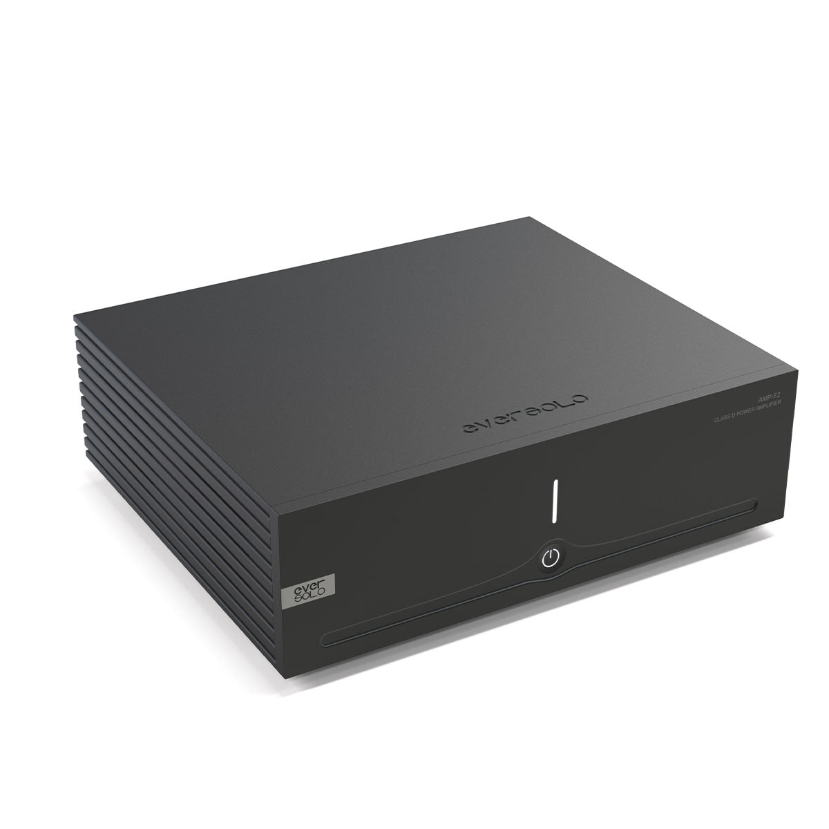 EverSolo AMP-F2 Audio Power Amplifier - angled top-left side view