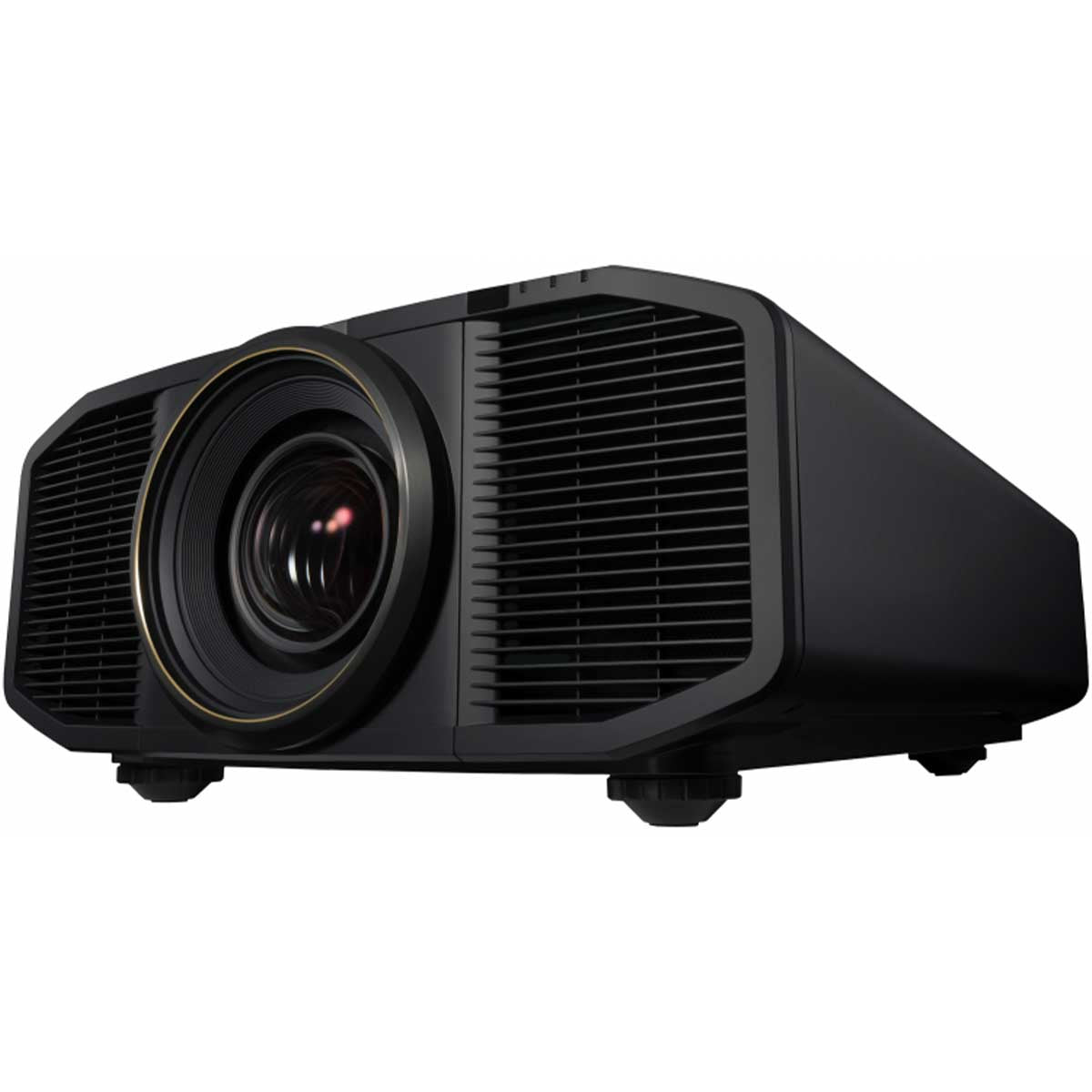 side angled view of JVC DLARS4500K 4K projector
